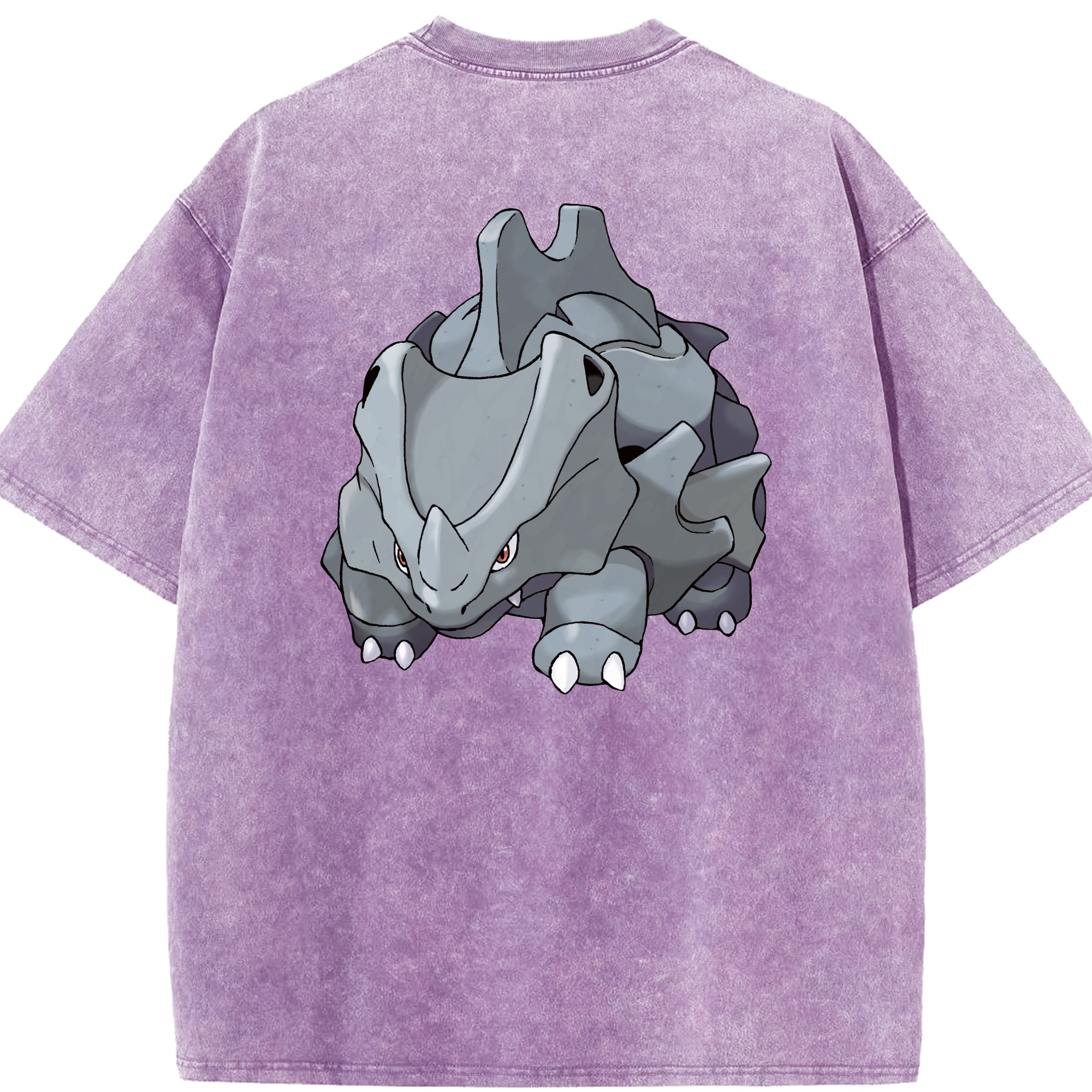 （画像用） ポケットモンスター Pokémon 綿100% ヴィンテージ風 半袖Tシャツ（背面プリント）