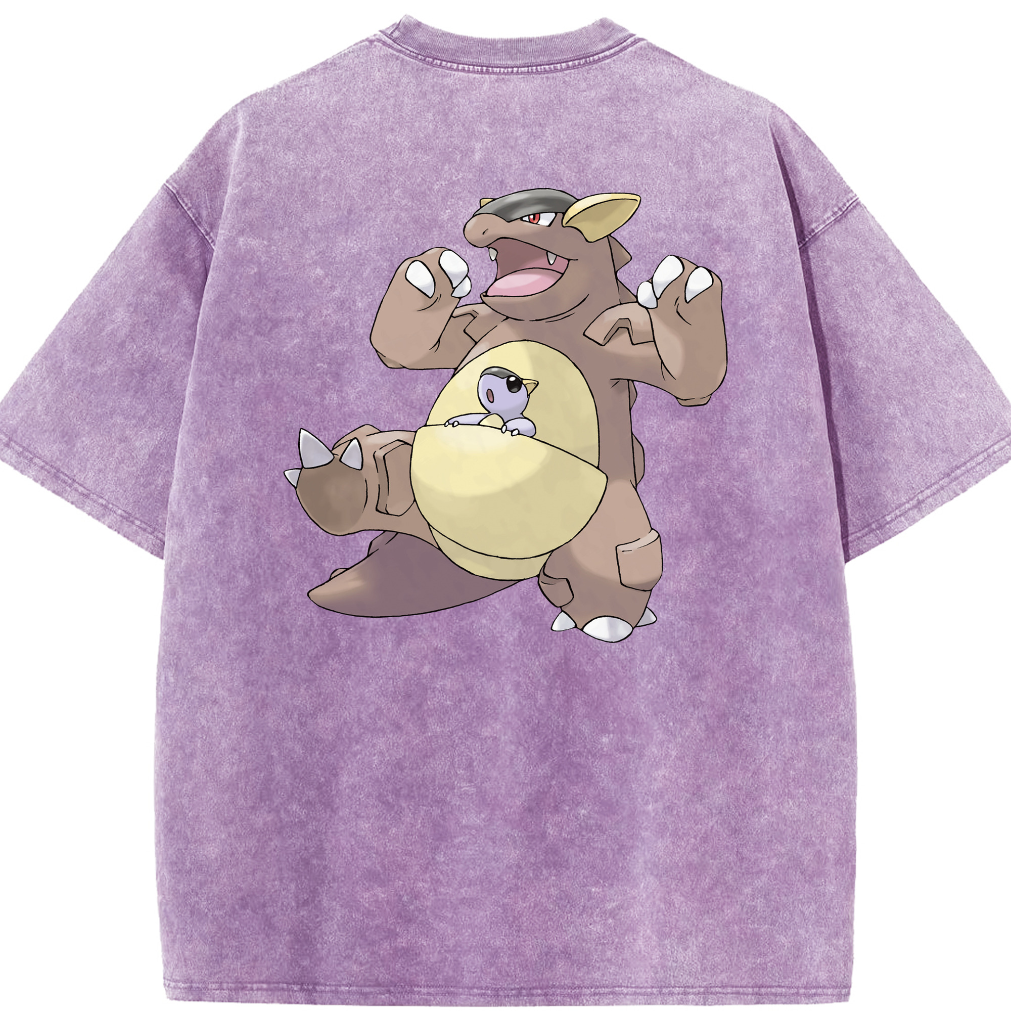 （画像用） ポケットモンスター Pokémon 綿100% ヴィンテージ風 半袖Tシャツ（背面プリント）