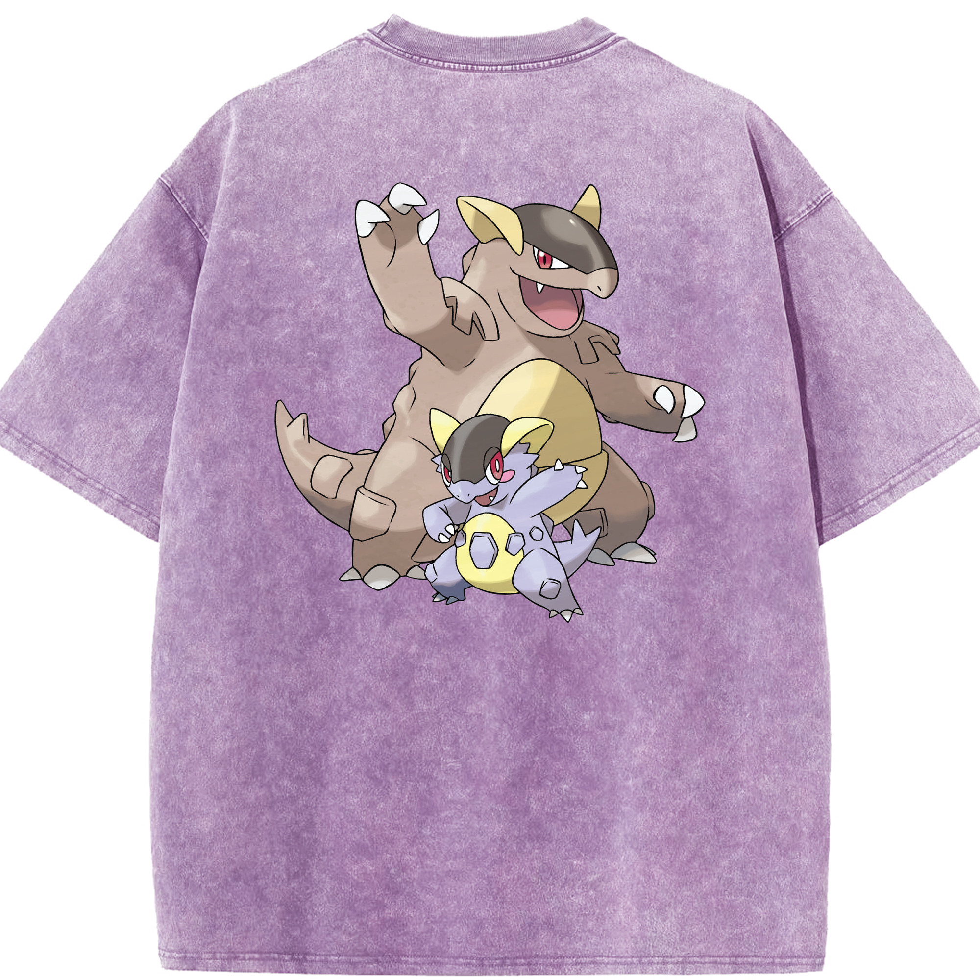 （画像用） ポケットモンスター Pokémon 綿100% ヴィンテージ風 半袖Tシャツ（背面プリント）