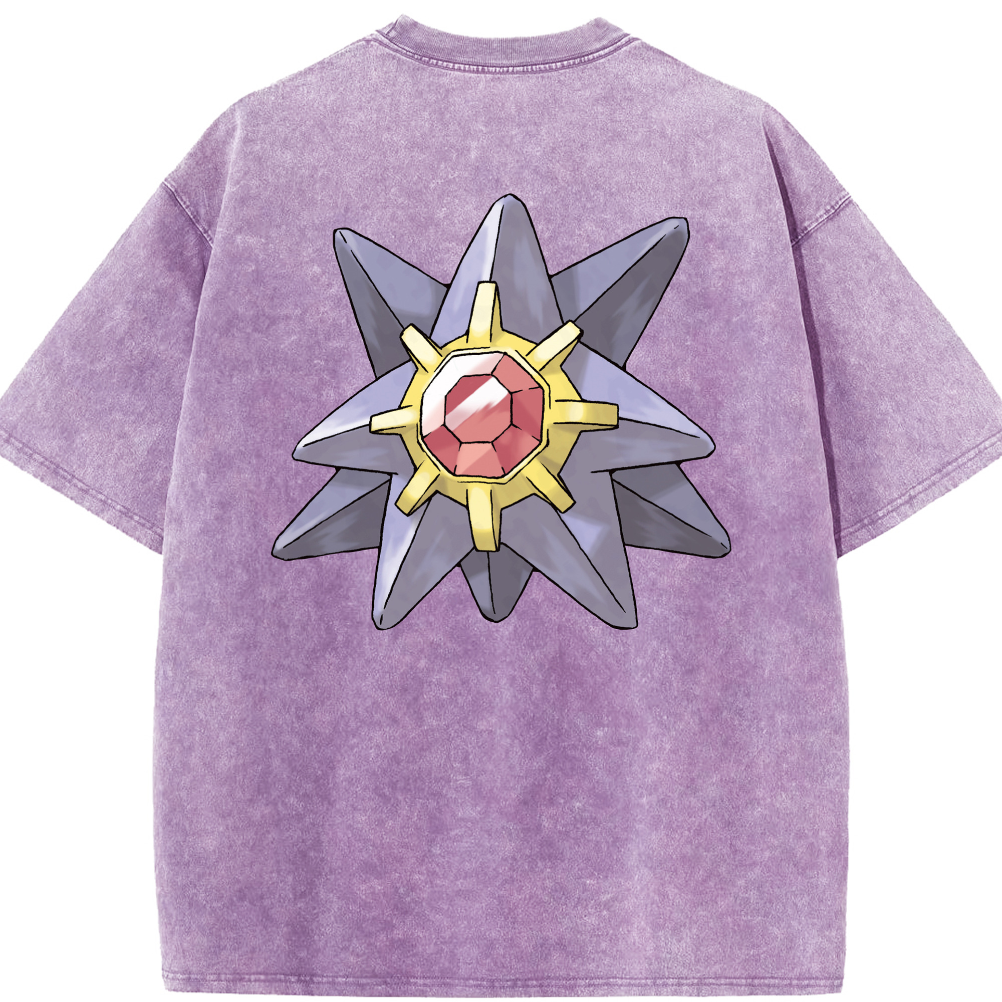 （画像用） ポケットモンスター Pokémon 綿100% ヴィンテージ風 半袖Tシャツ（背面プリント）