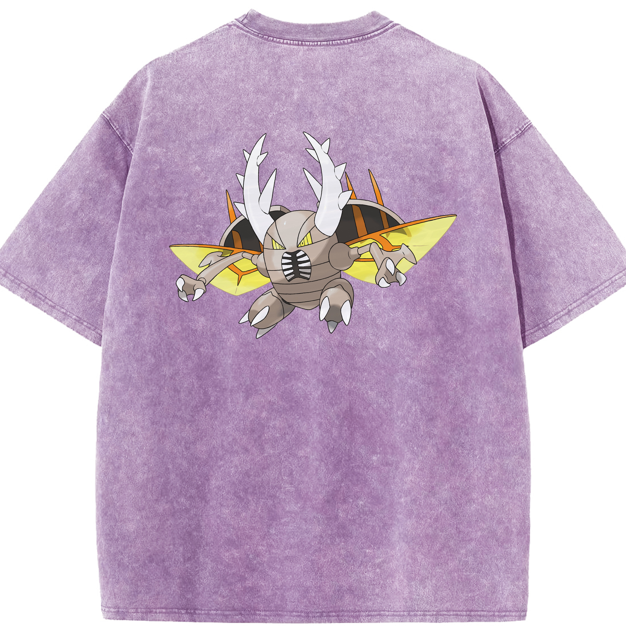 （画像用） ポケットモンスター Pokémon 綿100% ヴィンテージ風 半袖Tシャツ（背面プリント）