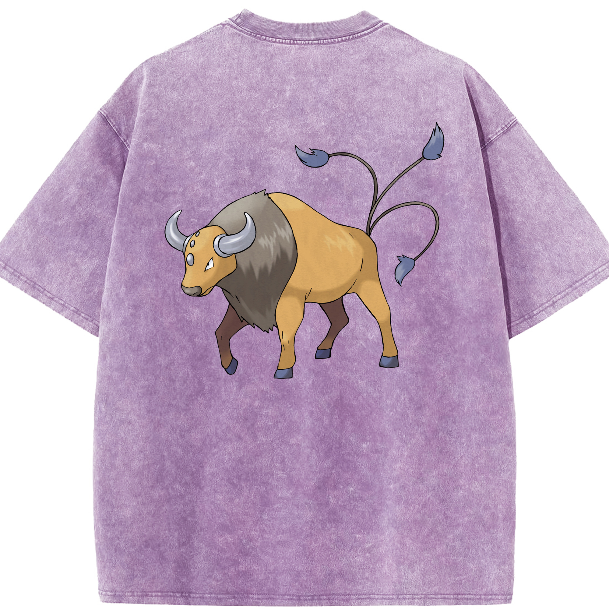 （画像用） ポケットモンスター Pokémon 綿100% ヴィンテージ風 半袖Tシャツ（背面プリント）