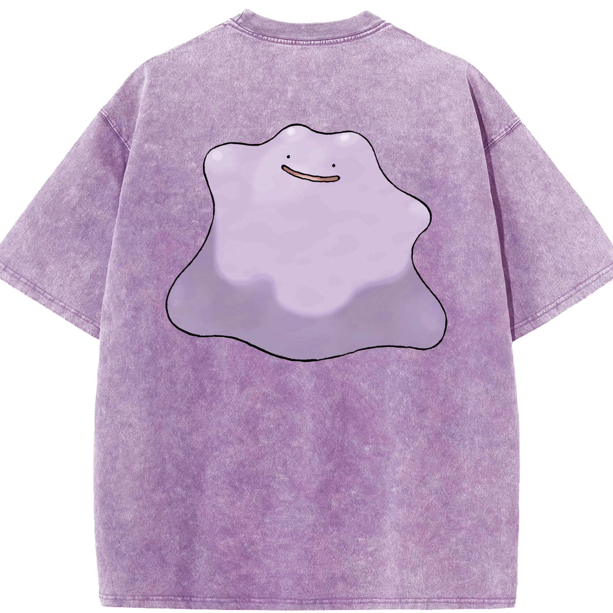 （画像用） ポケットモンスター Pokémon 綿100% ヴィンテージ風 半袖Tシャツ（背面プリント）