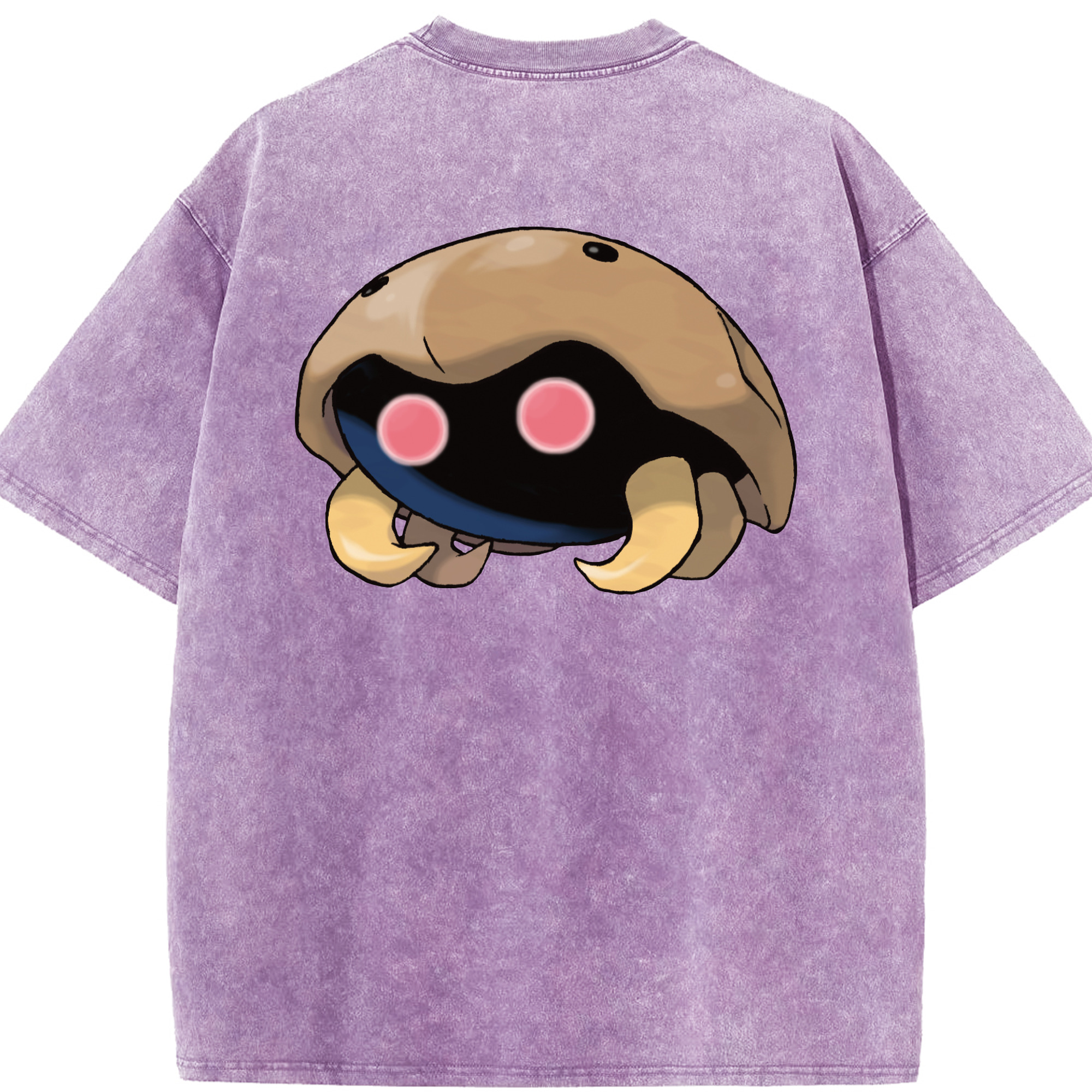 （画像用） ポケットモンスター Pokémon 綿100% ヴィンテージ風 半袖Tシャツ（背面プリント）