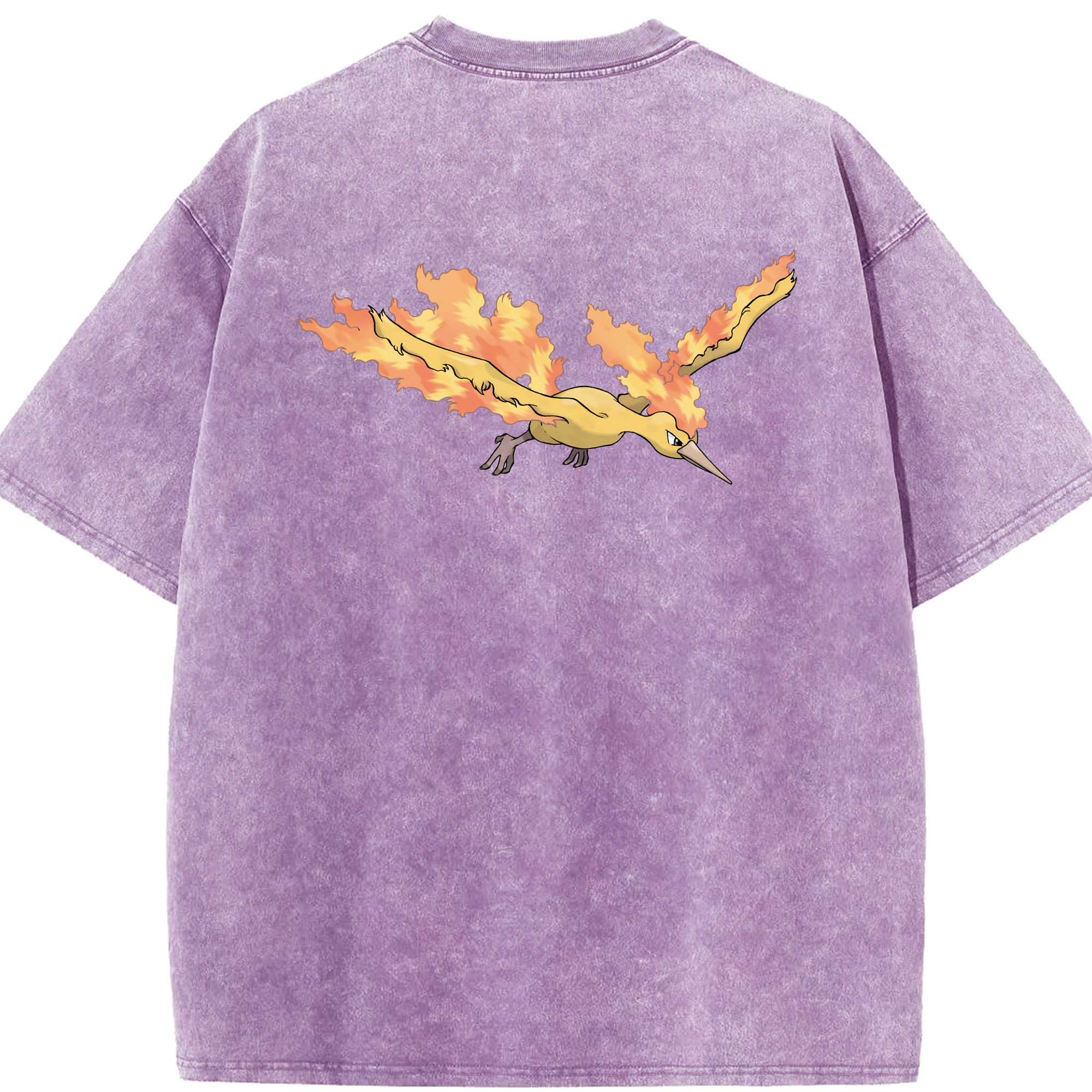 （画像用） ポケットモンスター Pokémon 綿100% ヴィンテージ風 半袖Tシャツ（背面プリント）