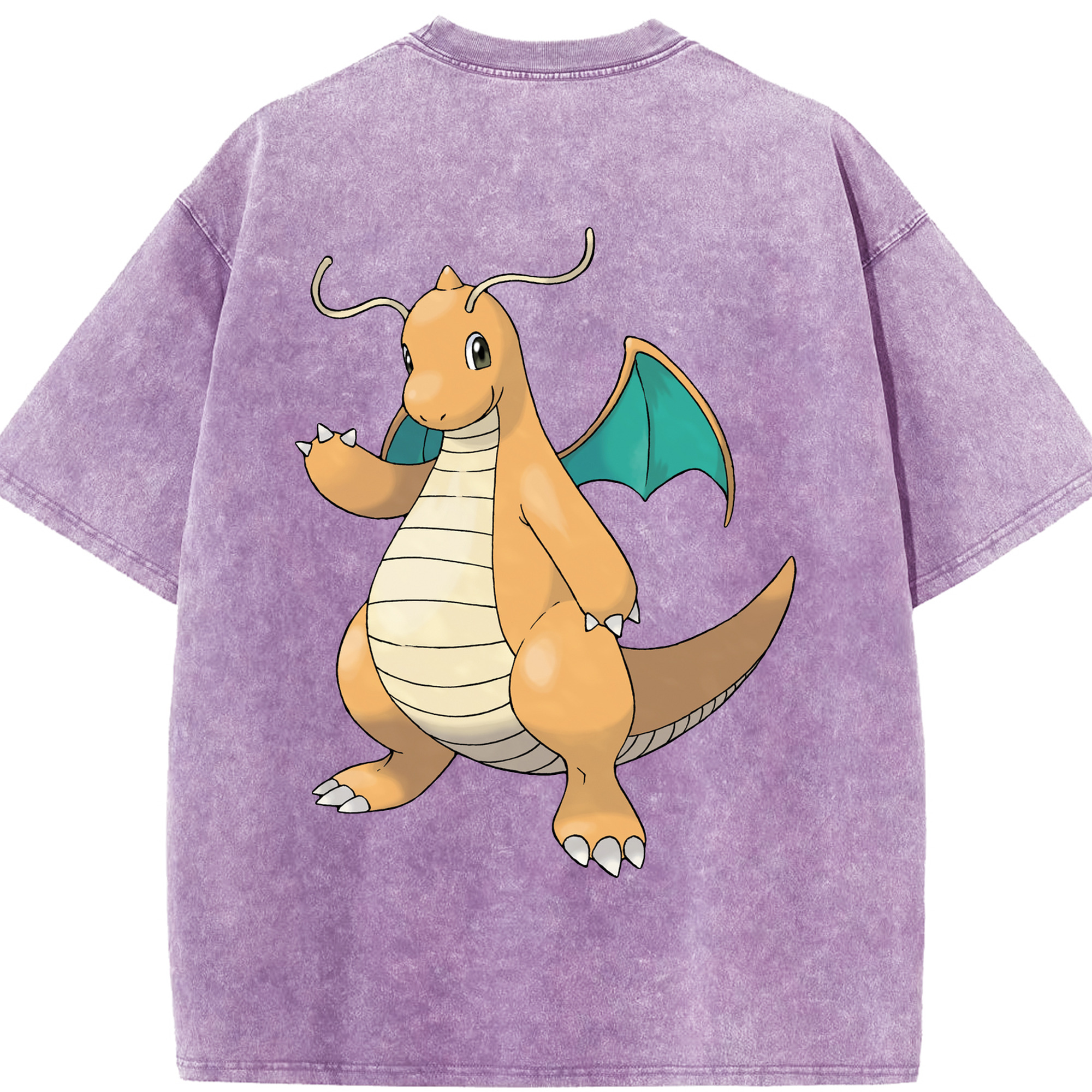 （画像用） ポケットモンスター Pokémon 綿100% ヴィンテージ風 半袖Tシャツ（背面プリント）
