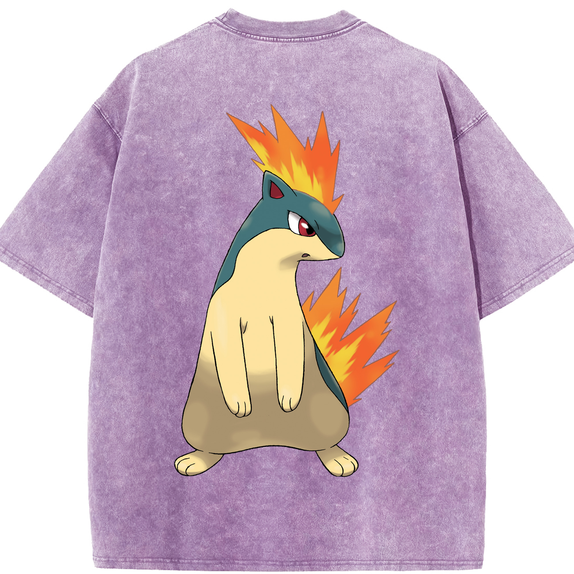 （画像用） ポケットモンスター Pokémon 綿100% ヴィンテージ風 半袖Tシャツ（背面プリント）