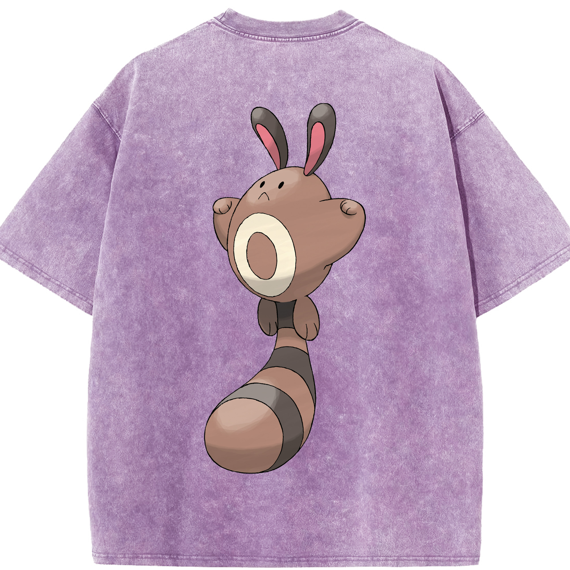 （画像用） ポケットモンスター Pokémon 綿100% ヴィンテージ風 半袖Tシャツ（背面プリント）