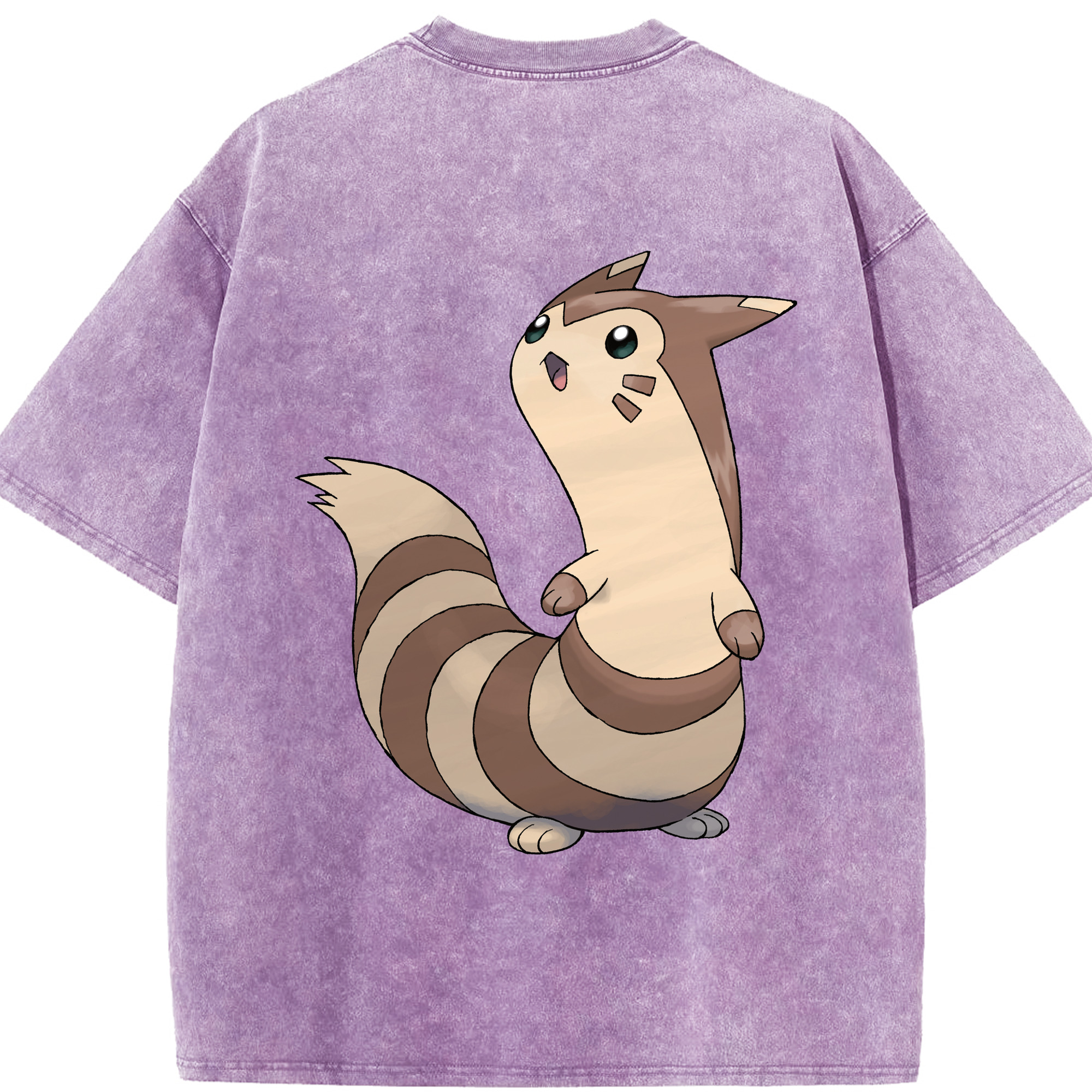 （画像用） ポケットモンスター Pokémon 綿100% ヴィンテージ風 半袖Tシャツ（背面プリント）