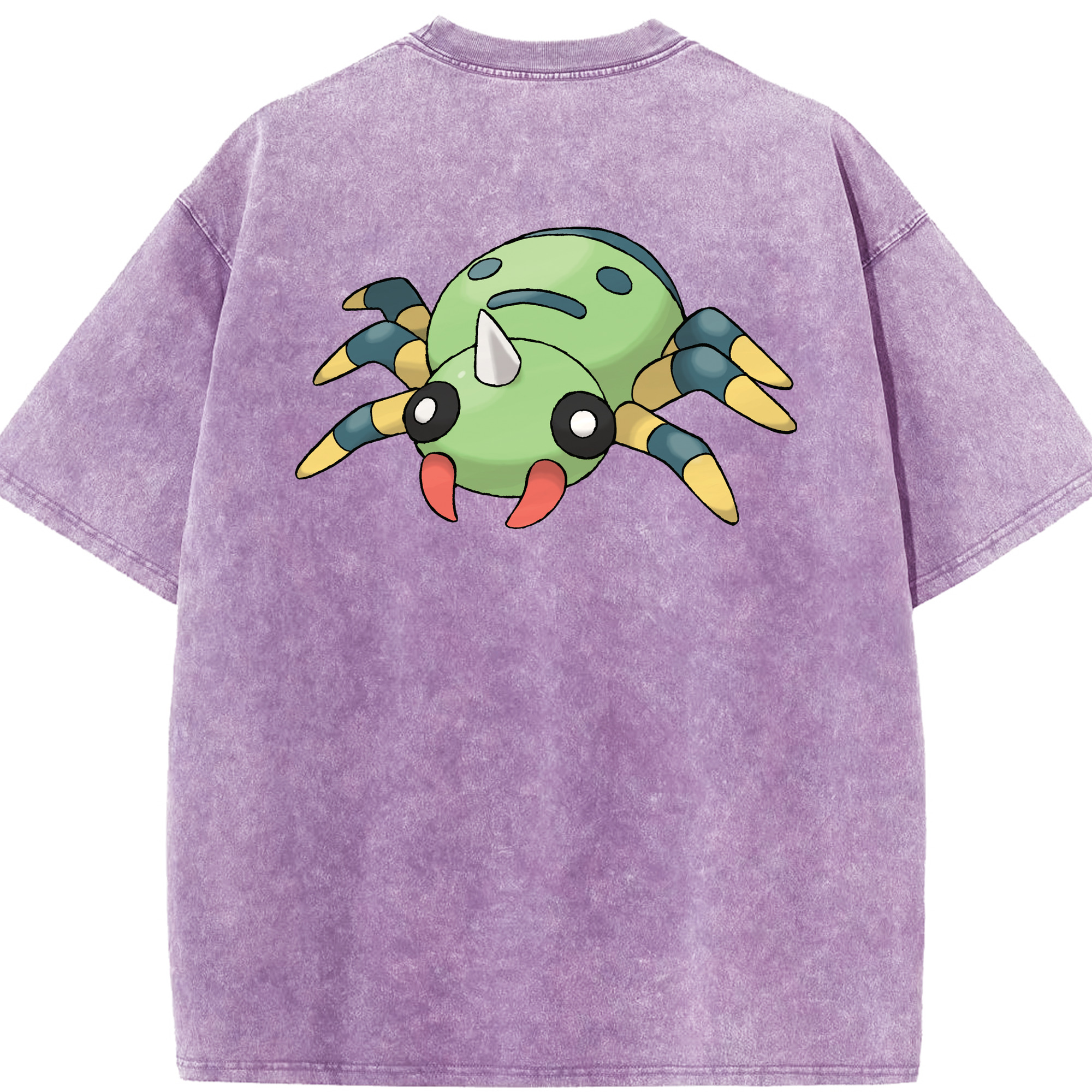 （画像用） ポケットモンスター Pokémon 綿100% ヴィンテージ風 半袖Tシャツ（背面プリント）