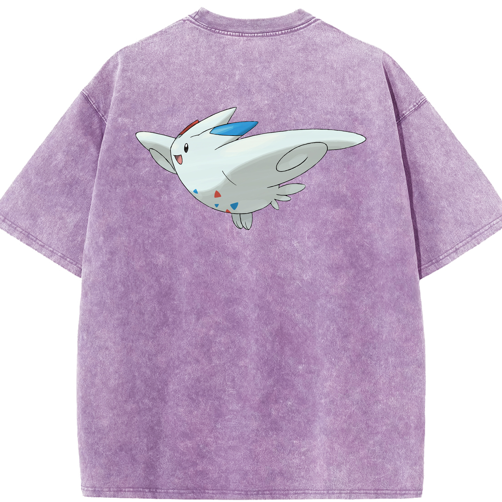 （画像用） ポケットモンスター Pokémon 綿100% ヴィンテージ風 半袖Tシャツ（背面プリント）
