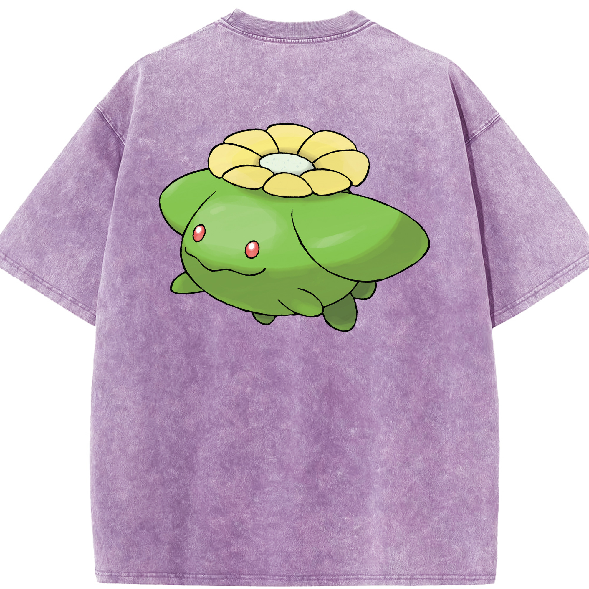 （画像用） ポケットモンスター Pokémon 綿100% ヴィンテージ風 半袖Tシャツ（背面プリント）