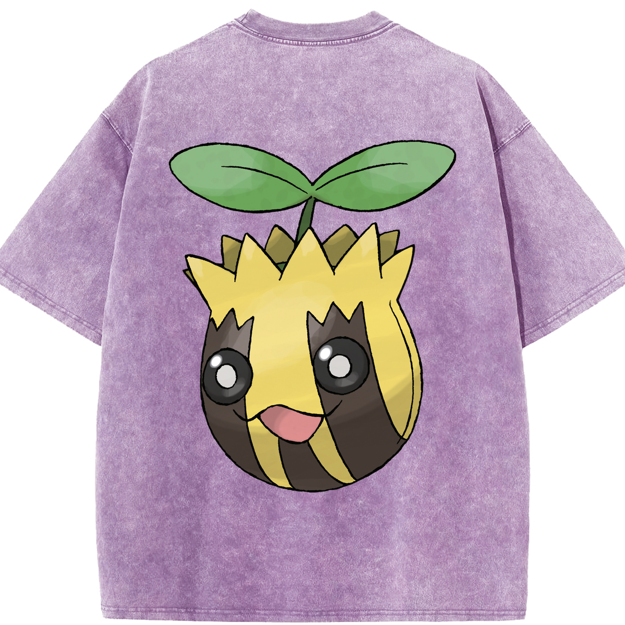 （画像用） ポケットモンスター Pokémon 綿100% ヴィンテージ風 半袖Tシャツ（背面プリント）