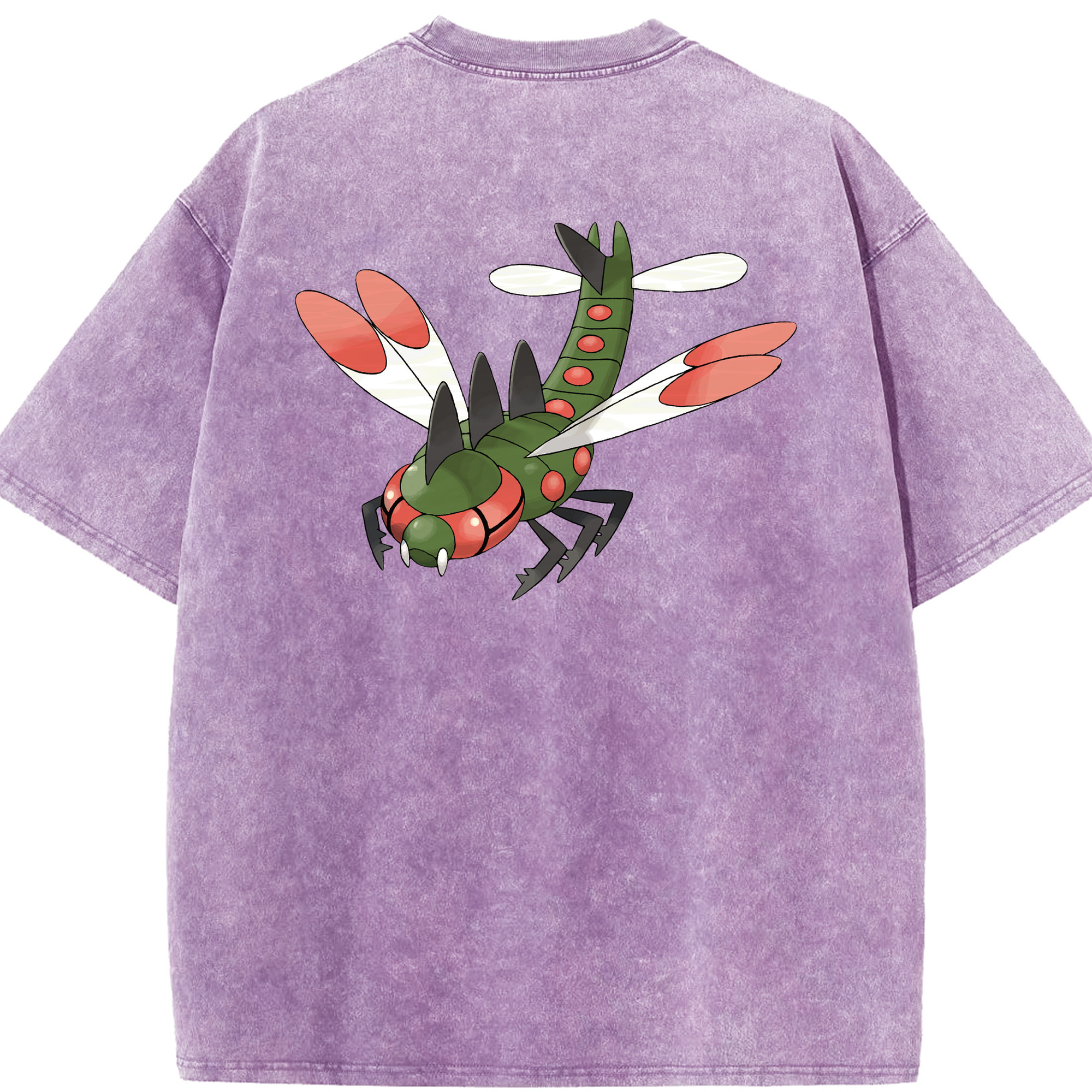（画像用） ポケットモンスター Pokémon 綿100% ヴィンテージ風 半袖Tシャツ（背面プリント）