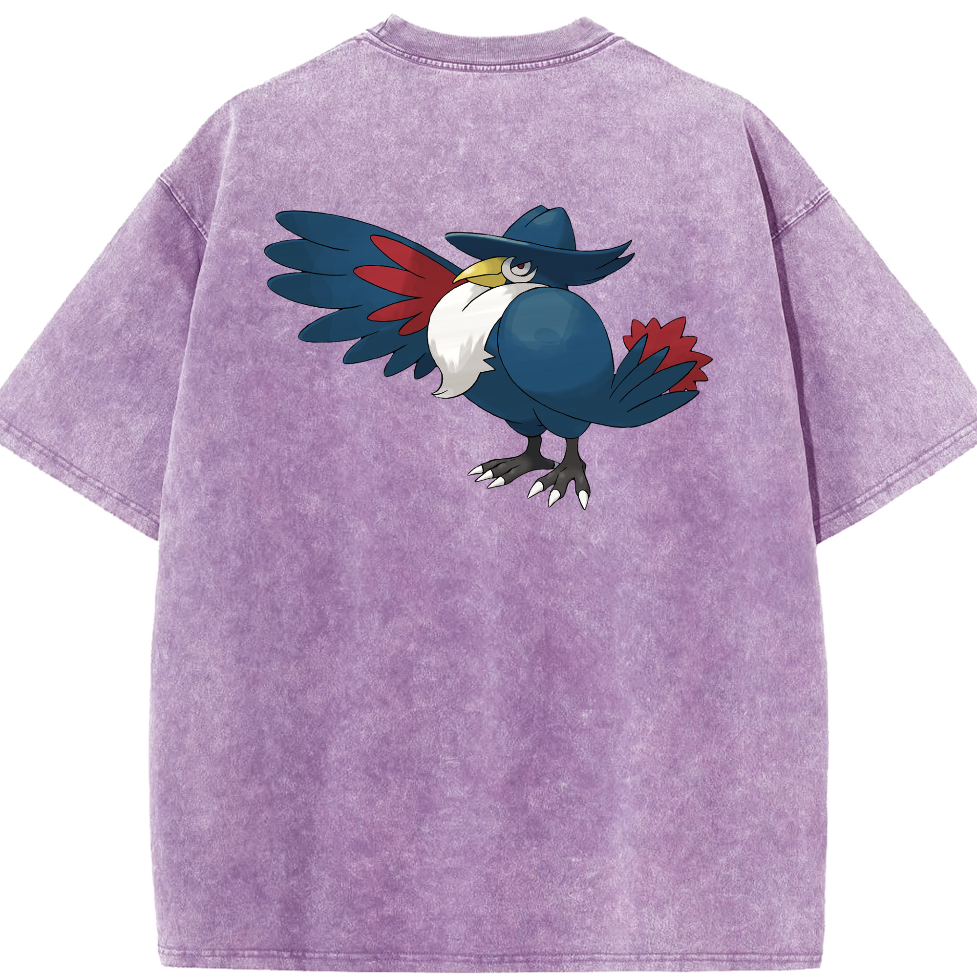 （画像用） ポケットモンスター Pokémon 綿100% ヴィンテージ風 半袖Tシャツ（背面プリント）