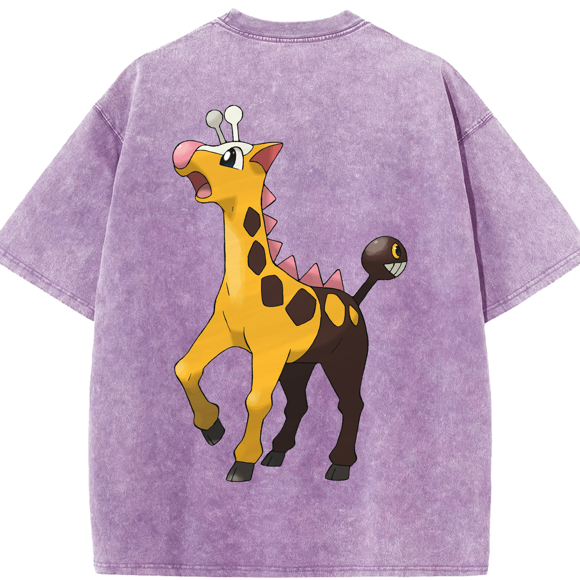 （画像用） ポケットモンスター Pokémon 綿100% ヴィンテージ風 半袖Tシャツ（背面プリント）
