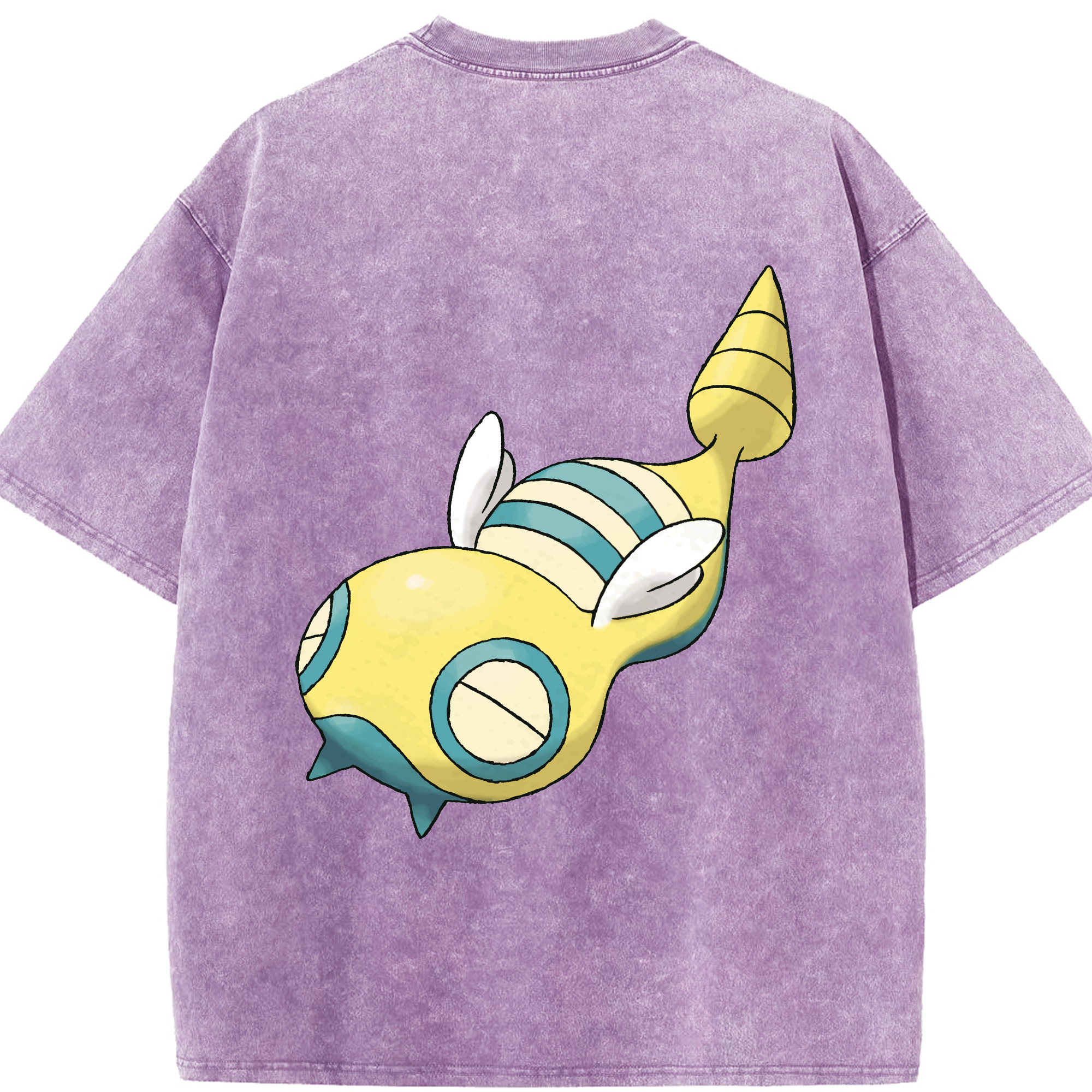 （画像用） ポケットモンスター Pokémon 綿100% ヴィンテージ風 半袖Tシャツ（背面プリント）