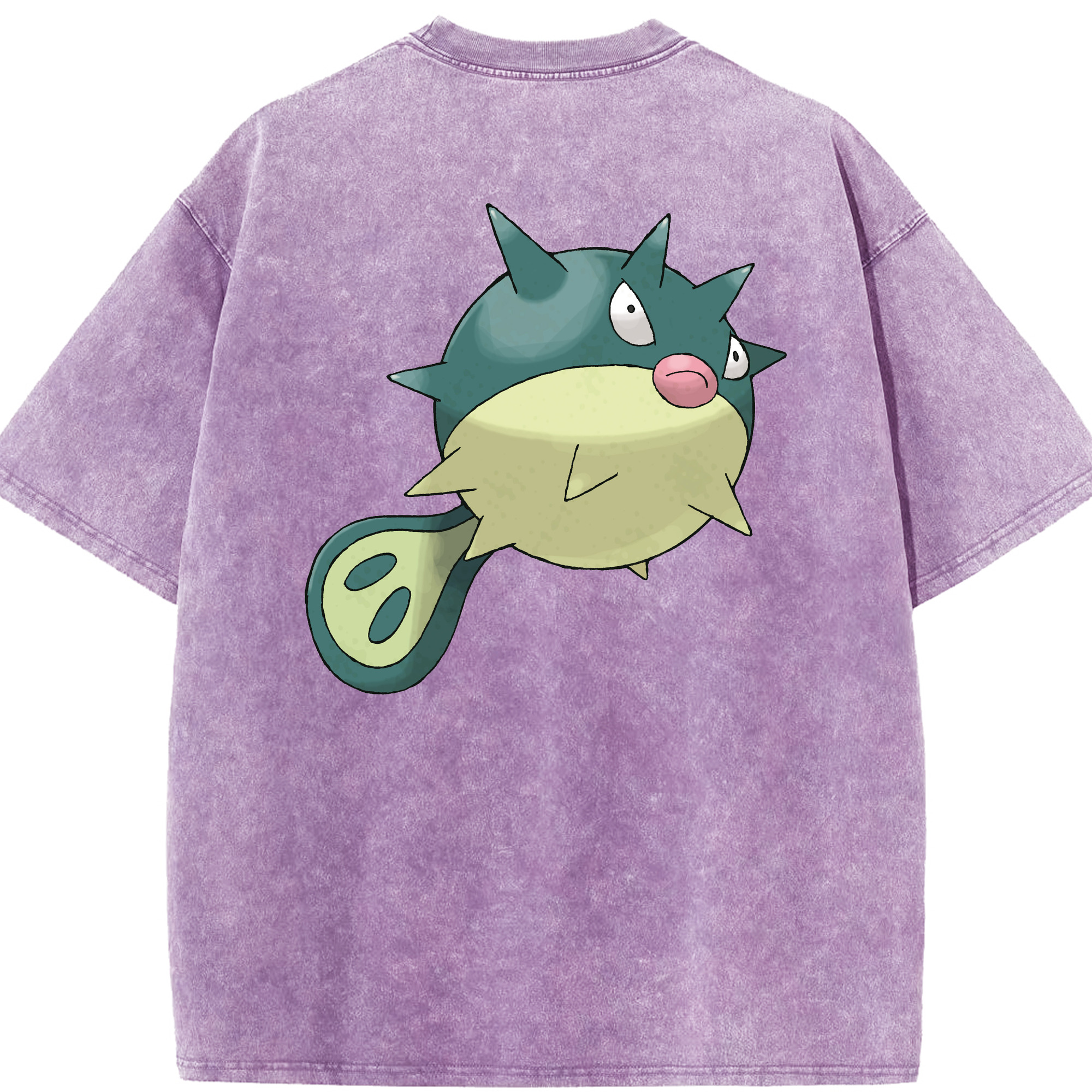 （画像用） ポケットモンスター Pokémon 綿100% ヴィンテージ風 半袖Tシャツ（背面プリント）