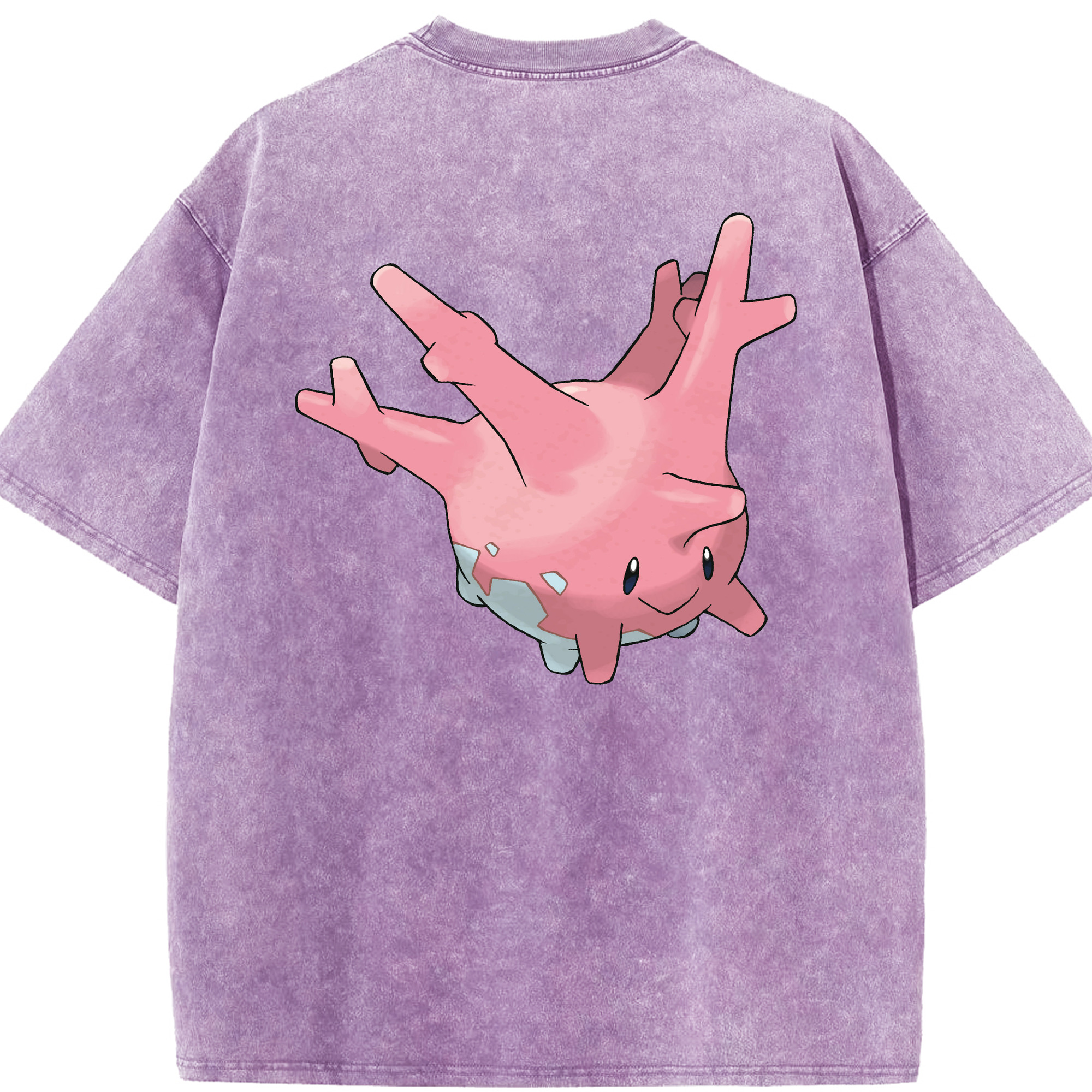 （画像用） ポケットモンスター Pokémon 綿100% ヴィンテージ風 半袖Tシャツ（背面プリント）