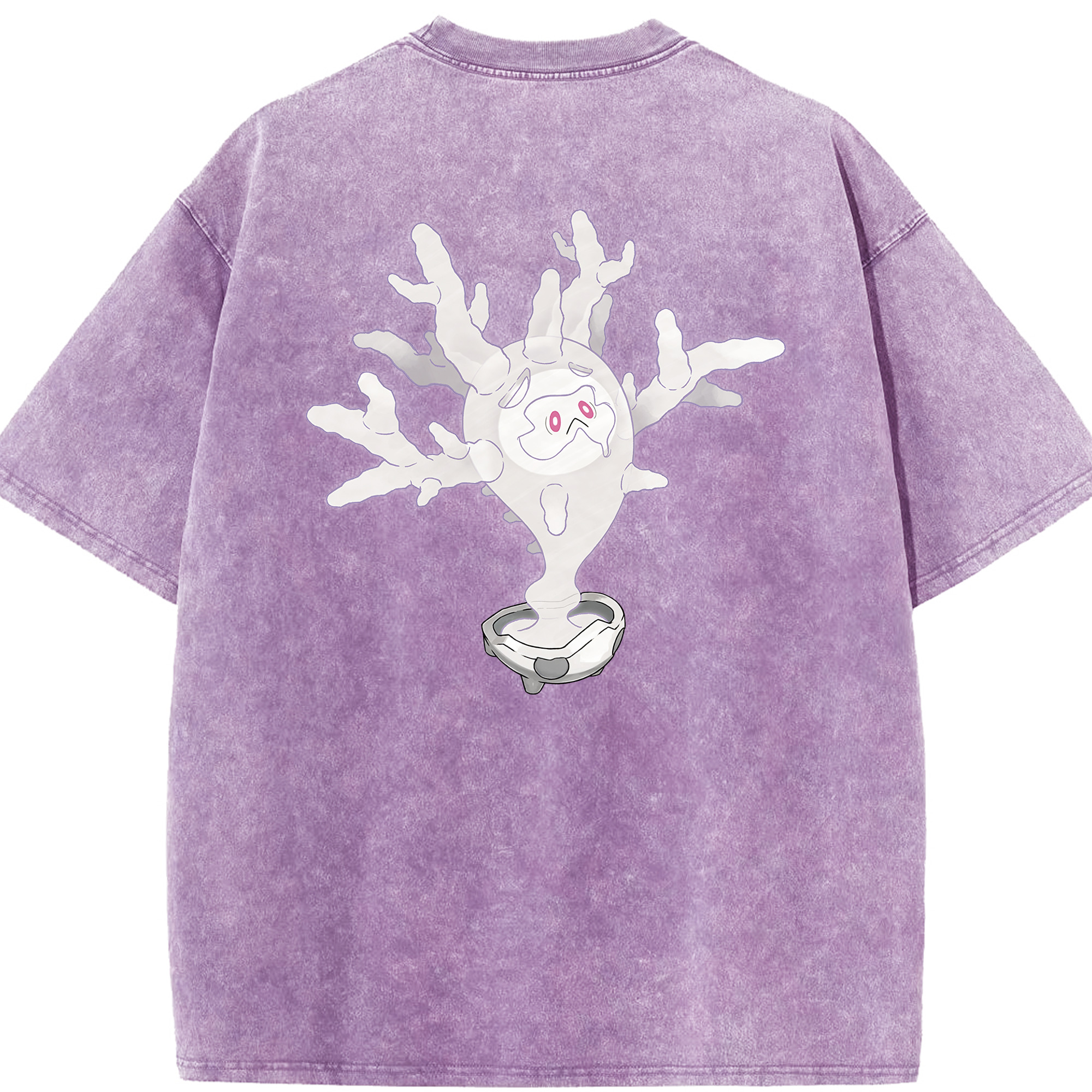 （画像用） ポケットモンスター Pokémon 綿100% ヴィンテージ風 半袖Tシャツ（背面プリント）