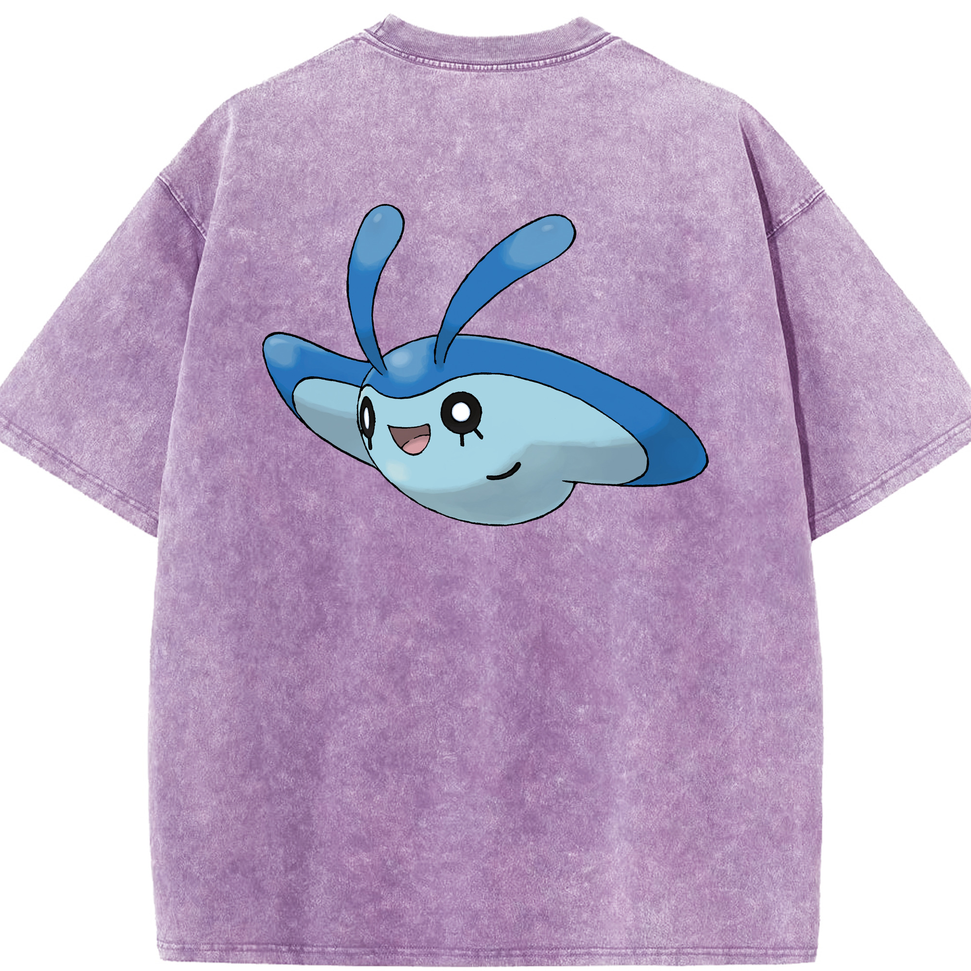 （画像用） ポケットモンスター Pokémon 綿100% ヴィンテージ風 半袖Tシャツ（背面プリント）