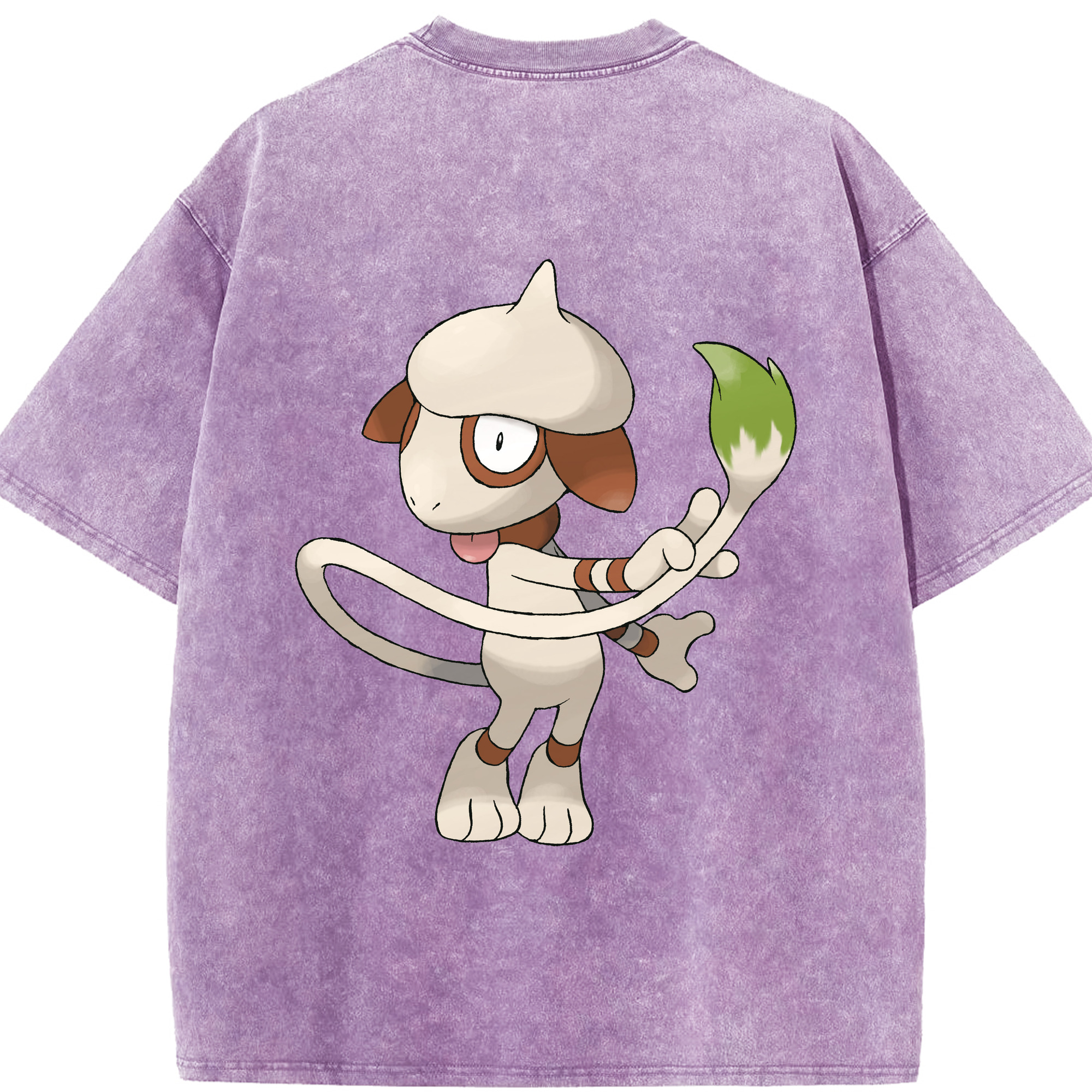（画像用） ポケットモンスター Pokémon 綿100% ヴィンテージ風 半袖Tシャツ（背面プリント）