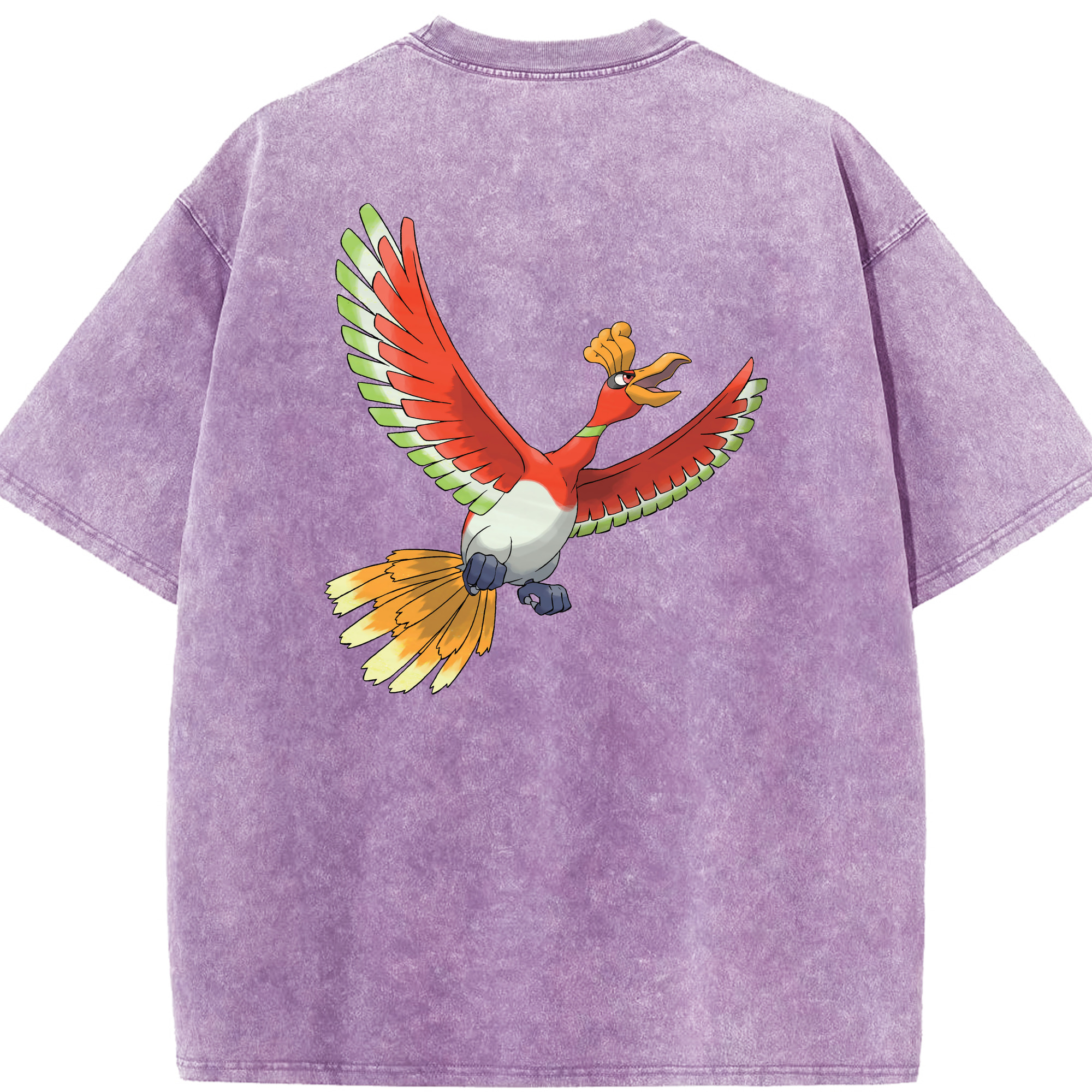 （画像用） ポケットモンスター Pokémon 綿100% ヴィンテージ風 半袖Tシャツ（背面プリント）