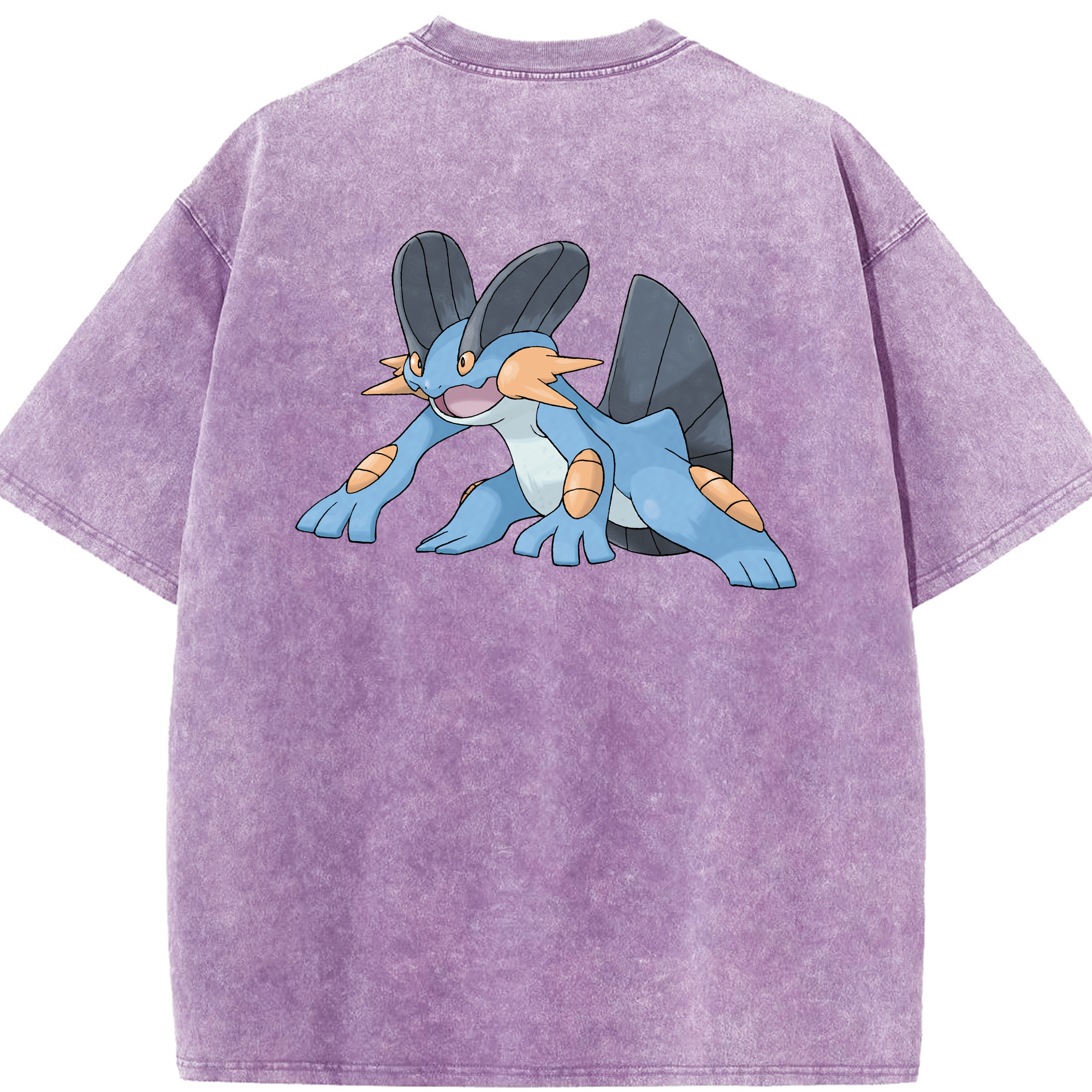 （画像用） ポケットモンスター Pokémon 綿100% ヴィンテージ風 半袖Tシャツ（背面プリント）