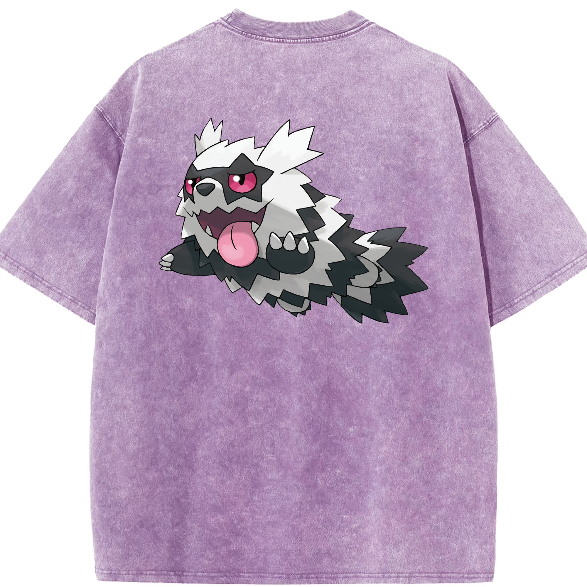 （画像用） ポケットモンスター Pokémon 綿100% ヴィンテージ風 半袖Tシャツ（背面プリント）