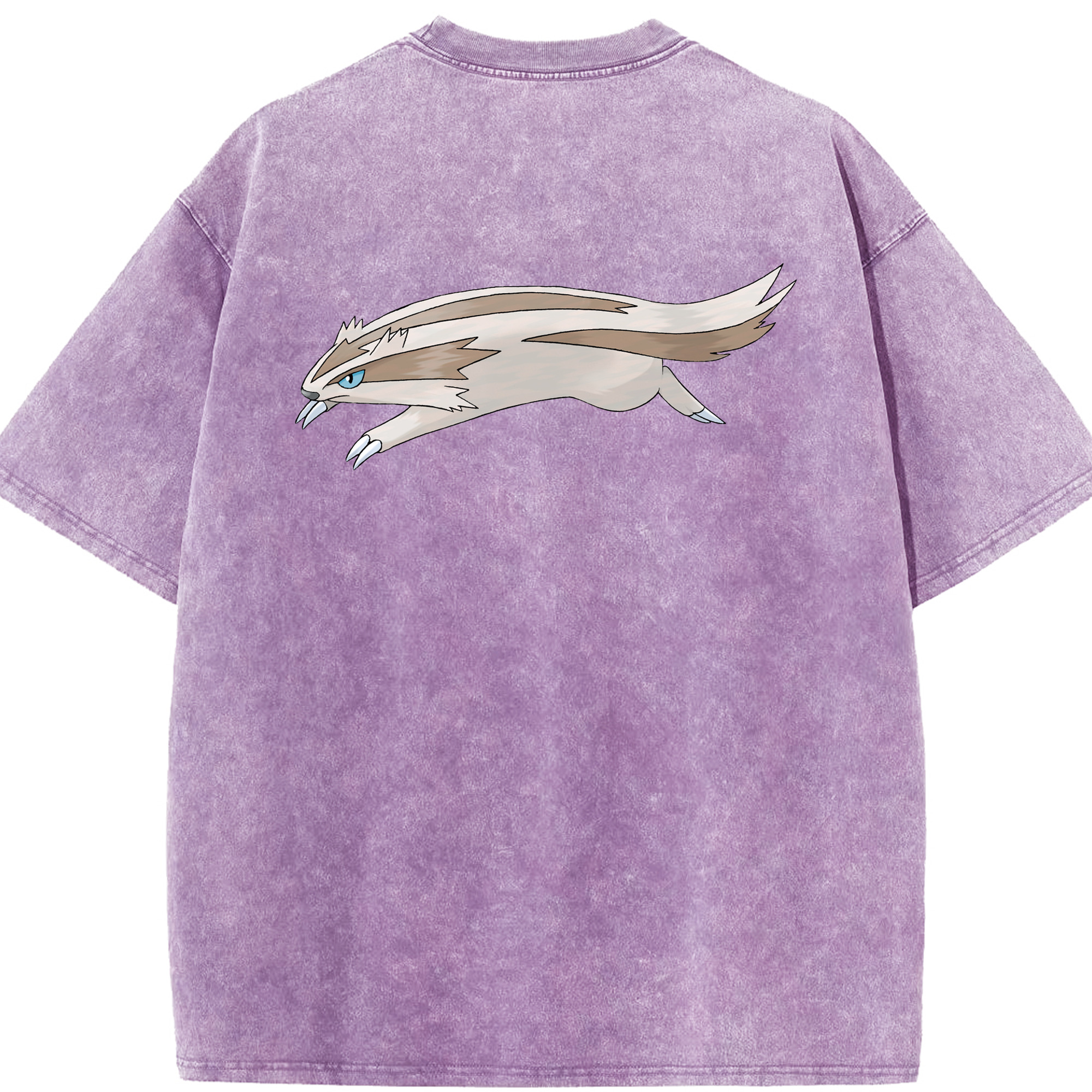 （画像用） ポケットモンスター Pokémon 綿100% ヴィンテージ風 半袖Tシャツ（背面プリント）