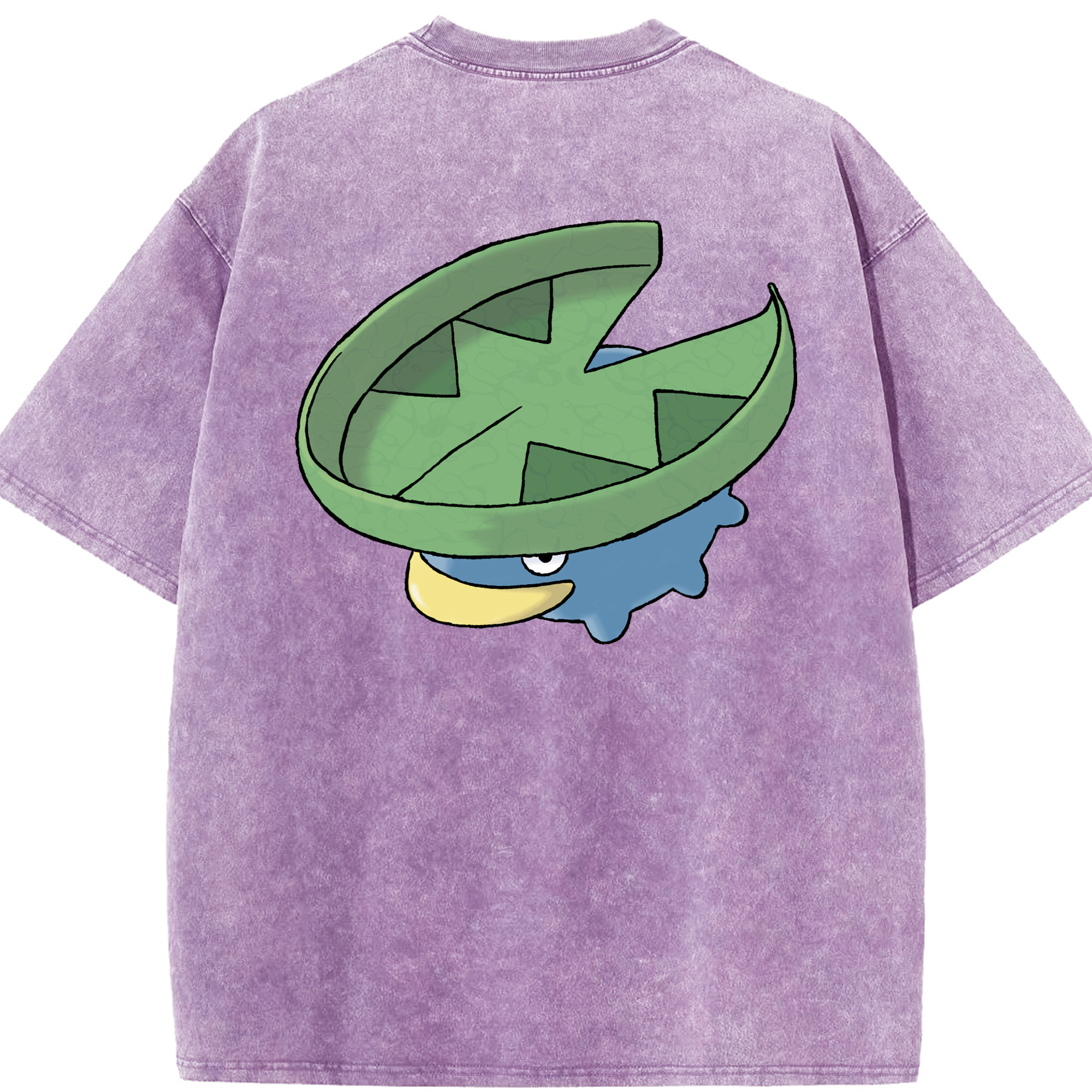 （画像用） ポケットモンスター Pokémon 綿100% ヴィンテージ風 半袖Tシャツ（背面プリント）
