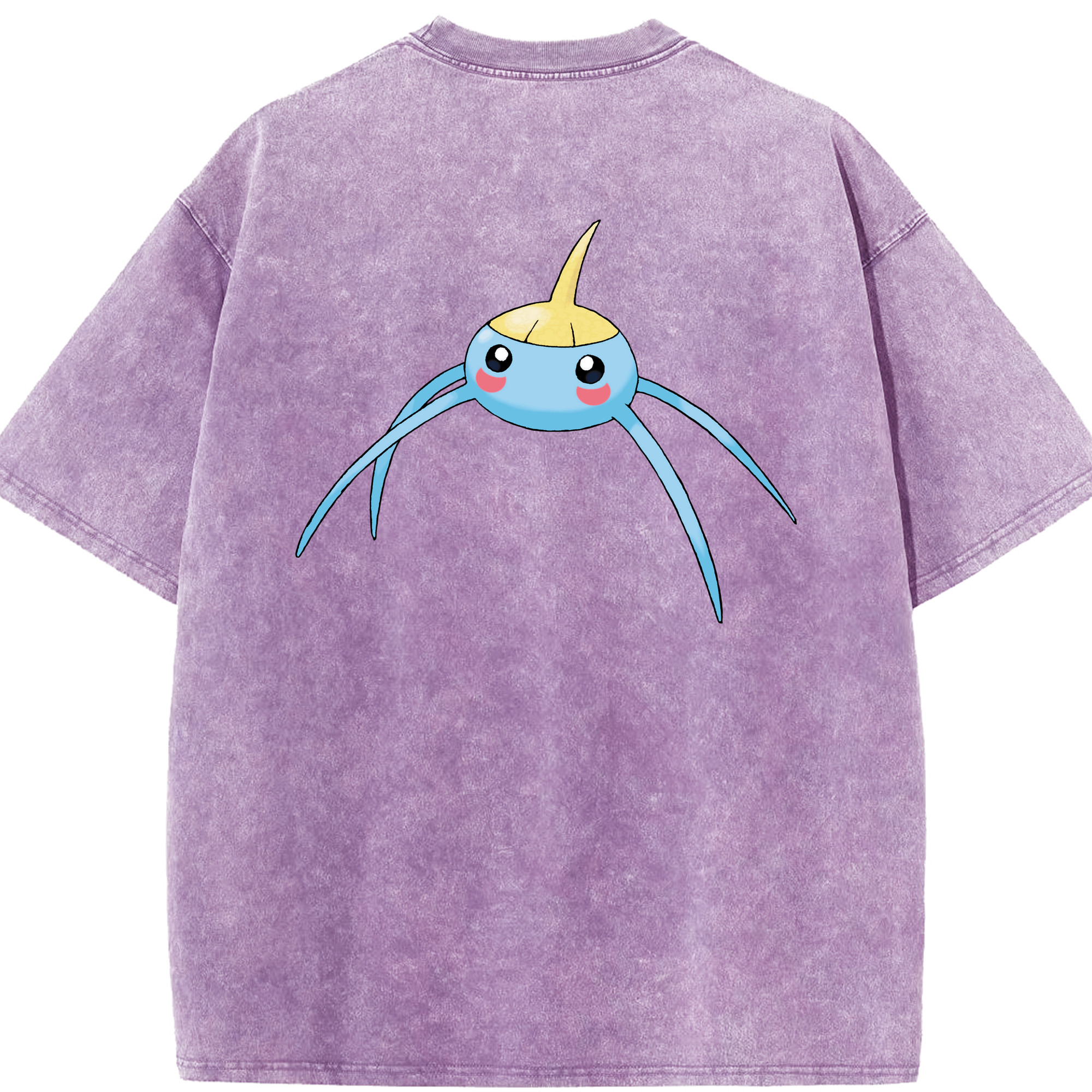 （画像用） ポケットモンスター Pokémon 綿100% ヴィンテージ風 半袖Tシャツ（背面プリント）