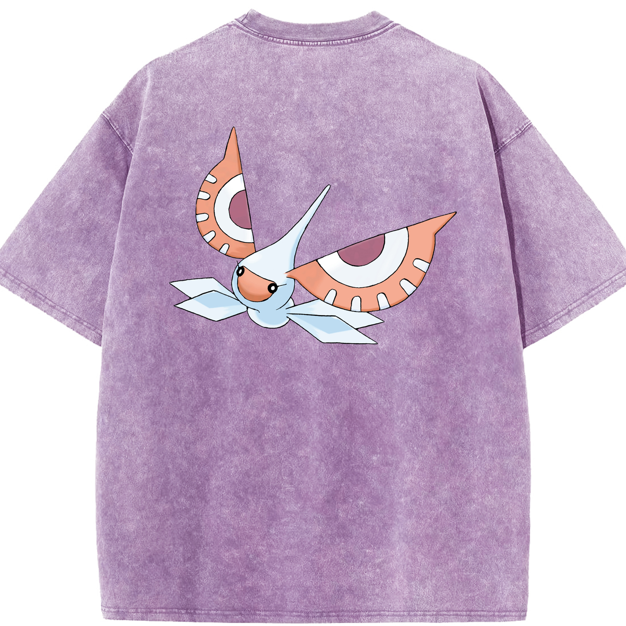 （画像用） ポケットモンスター Pokémon 綿100% ヴィンテージ風 半袖Tシャツ（背面プリント）