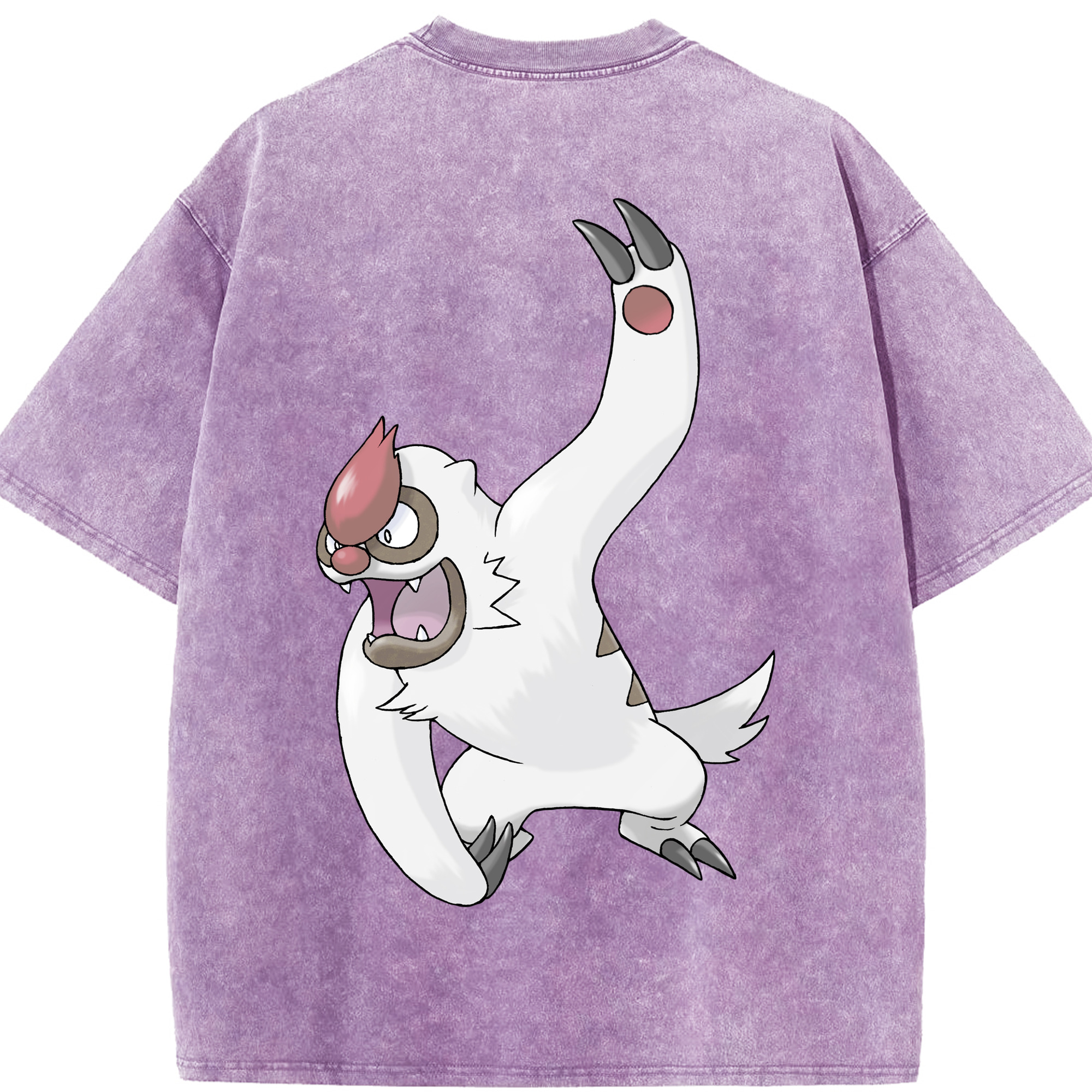 （画像用） ポケットモンスター Pokémon 綿100% ヴィンテージ風 半袖Tシャツ（背面プリント）