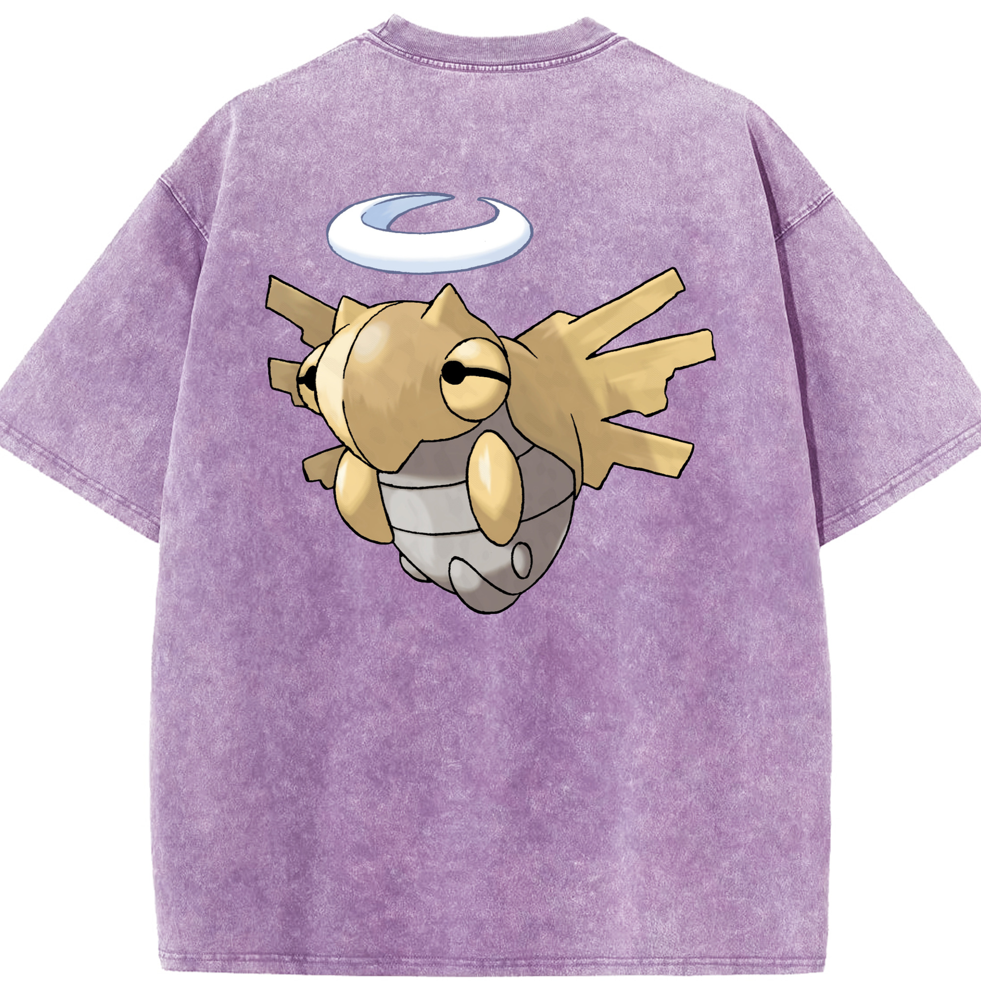 （画像用） ポケットモンスター Pokémon 綿100% ヴィンテージ風 半袖Tシャツ（背面プリント）