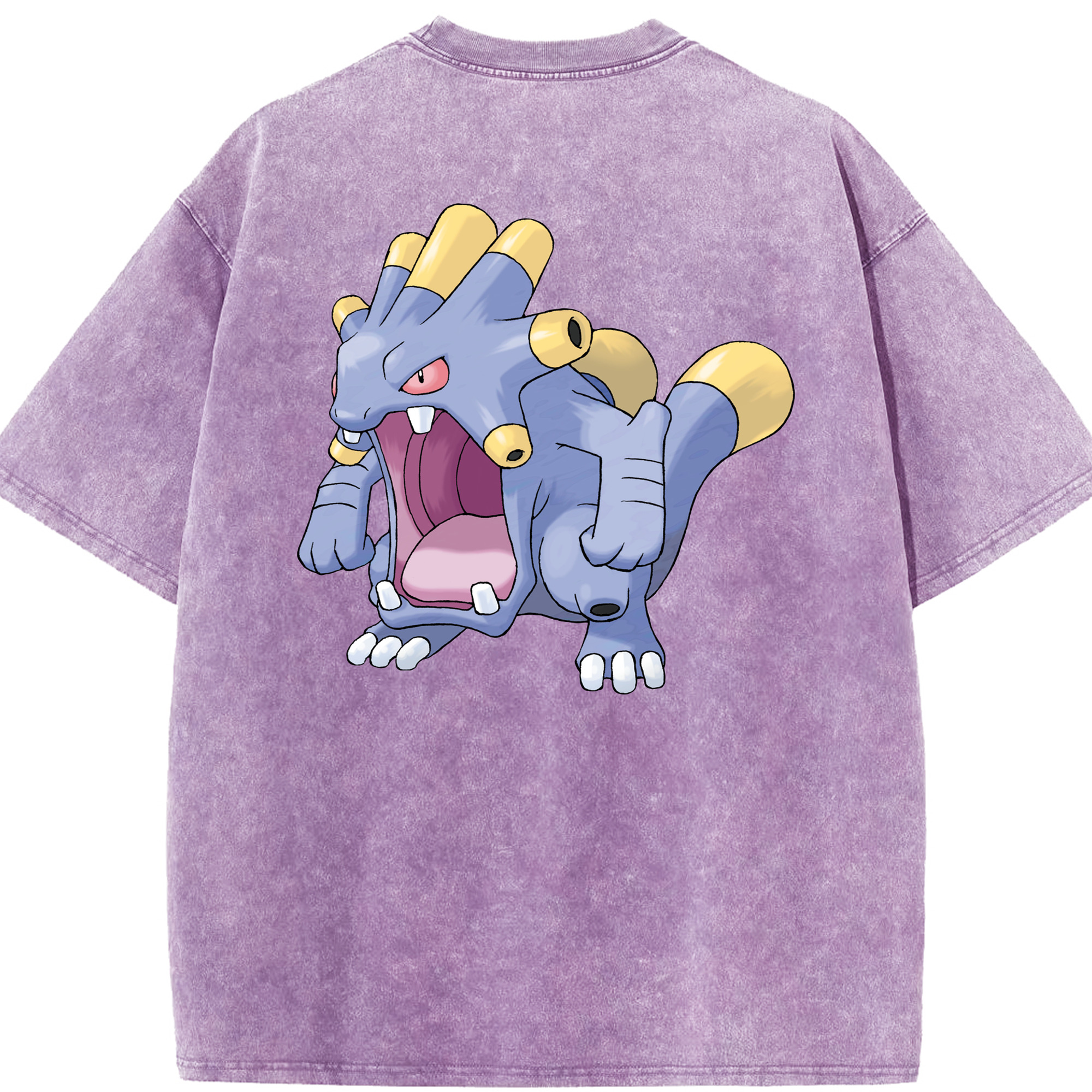 （画像用） ポケットモンスター Pokémon 綿100% ヴィンテージ風 半袖Tシャツ（背面プリント）