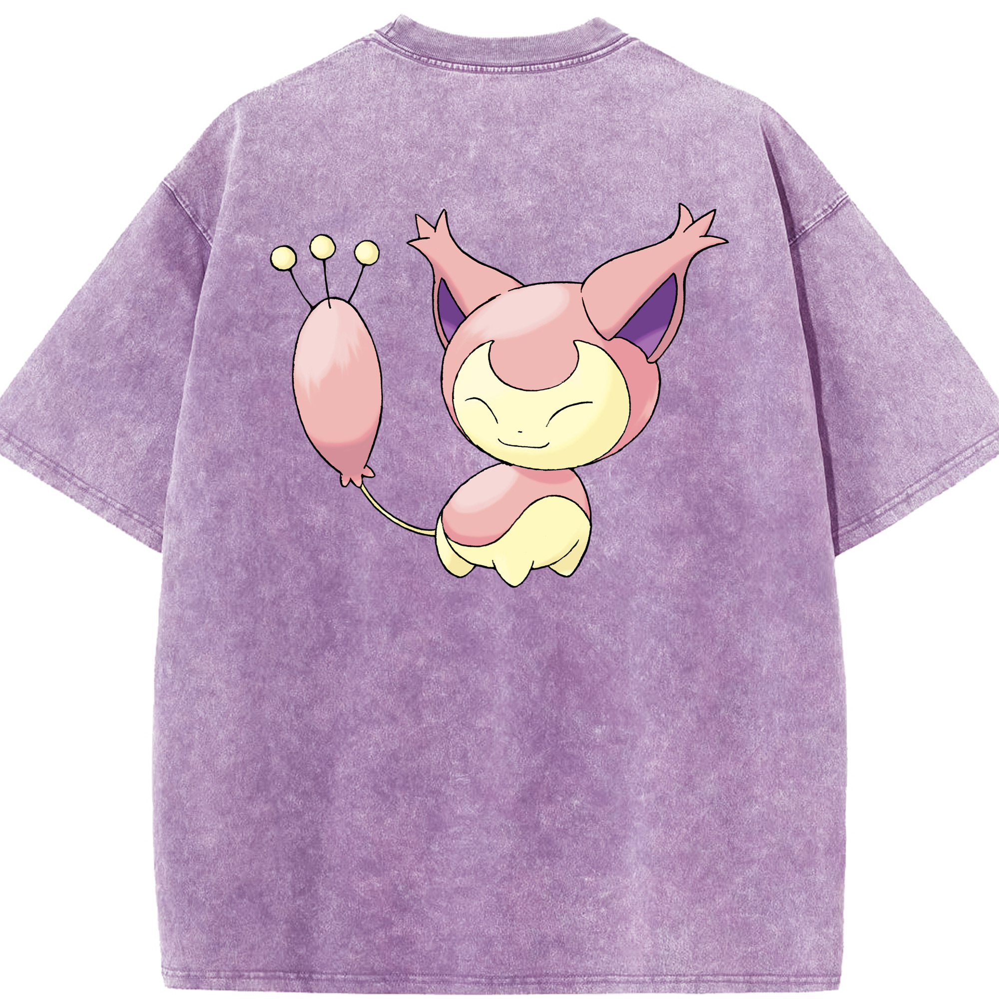 （画像用） ポケットモンスター Pokémon 綿100% ヴィンテージ風 半袖Tシャツ（背面プリント）