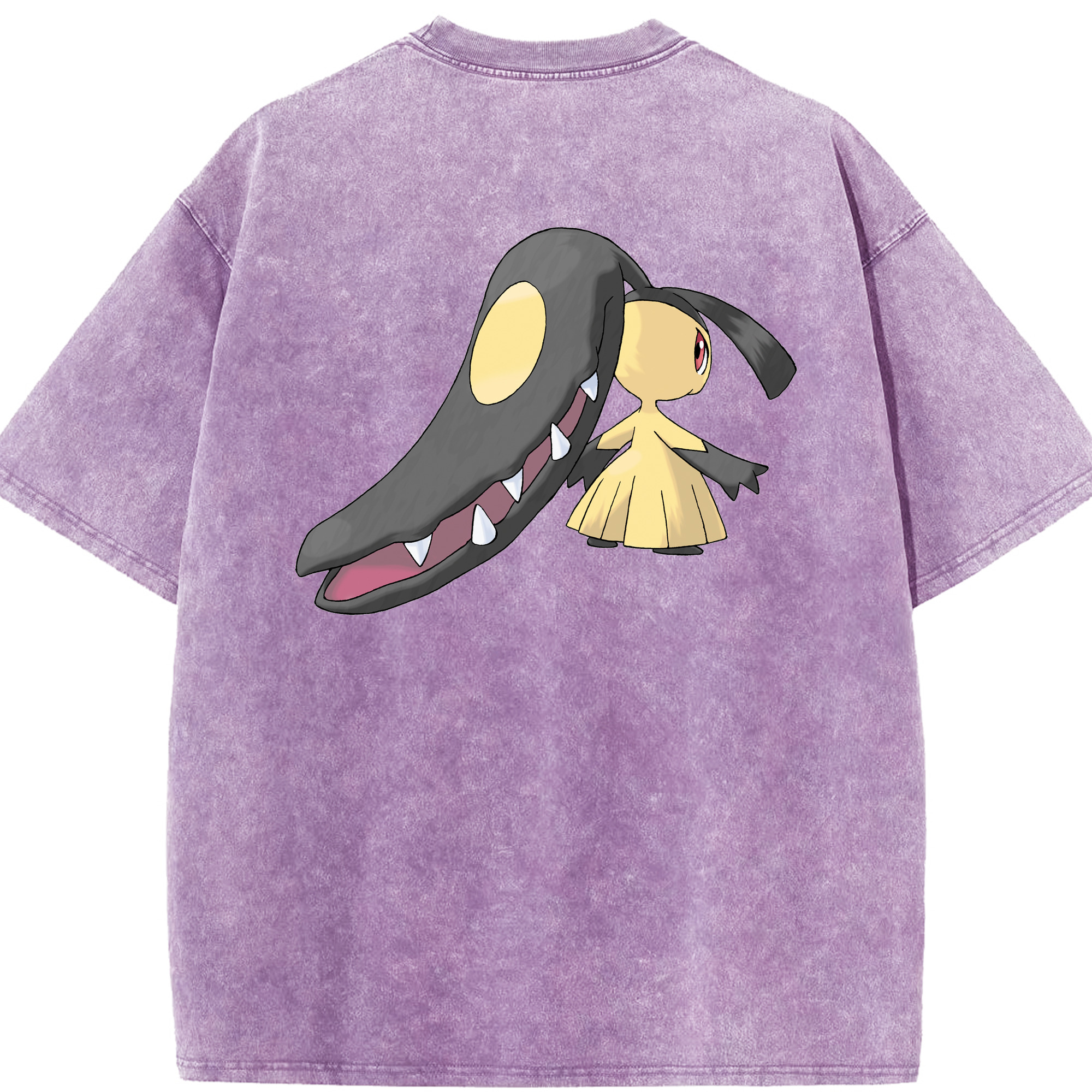 （画像用） ポケットモンスター Pokémon 綿100% ヴィンテージ風 半袖Tシャツ（背面プリント）