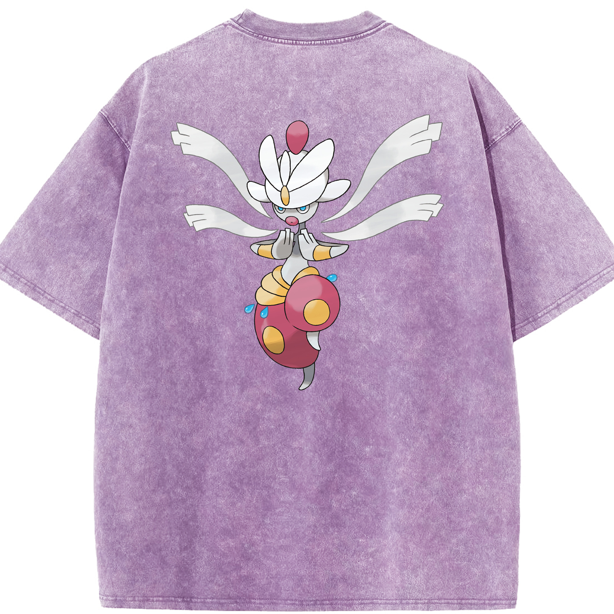 （画像用） ポケットモンスター Pokémon 綿100% ヴィンテージ風 半袖Tシャツ（背面プリント）