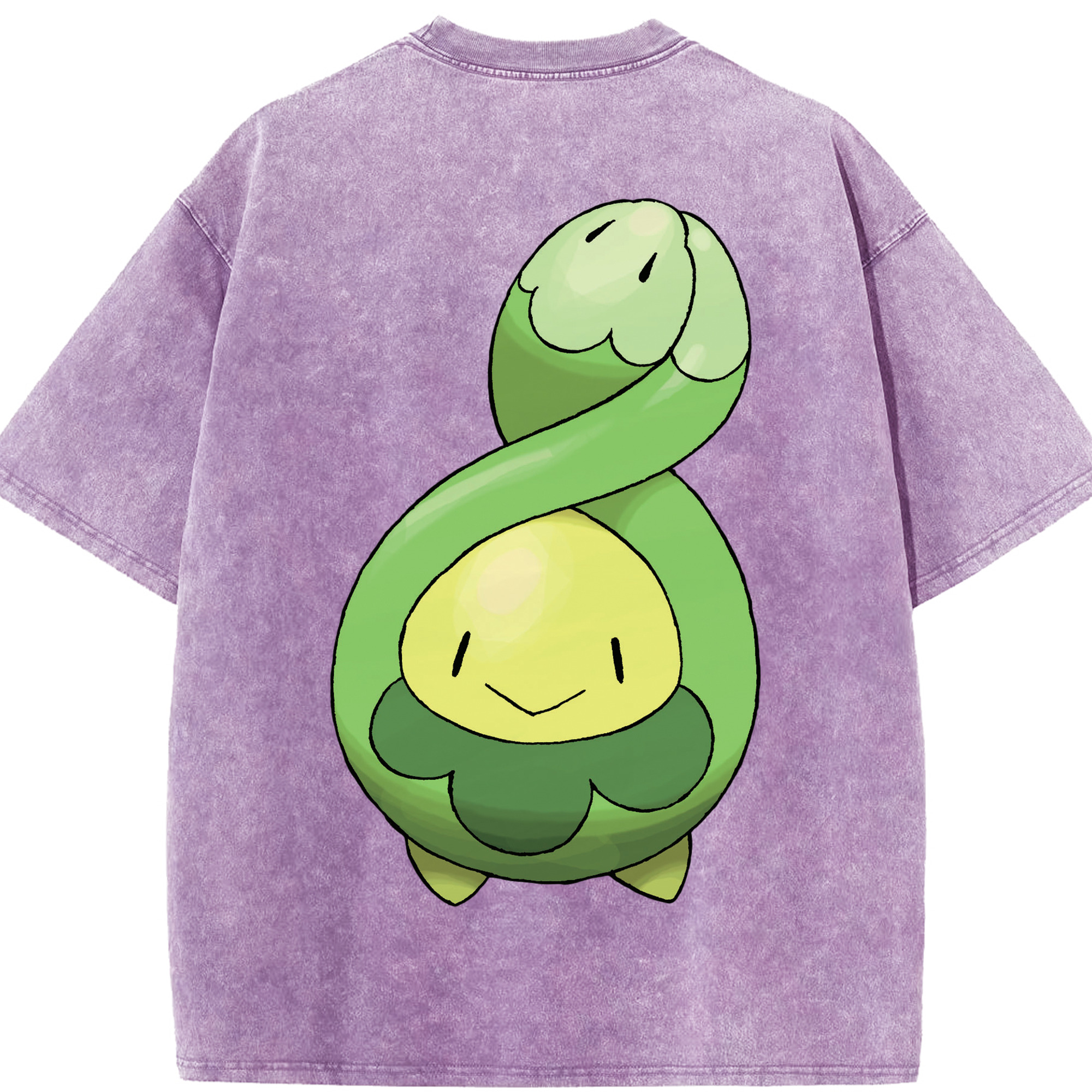 （画像用） ポケットモンスター Pokémon 綿100% ヴィンテージ風 半袖Tシャツ（背面プリント）