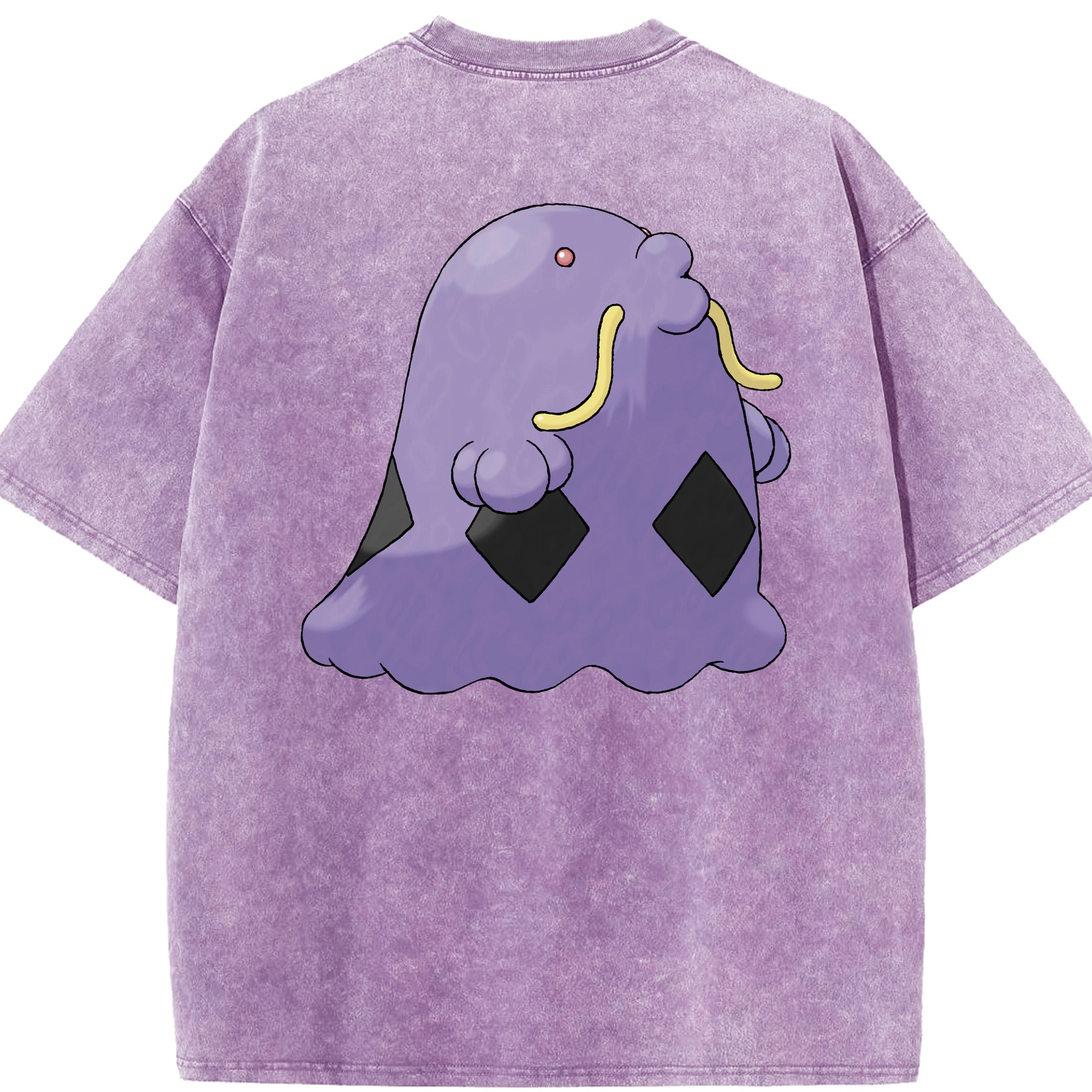 （画像用） ポケットモンスター Pokémon 綿100% ヴィンテージ風 半袖Tシャツ（背面プリント）