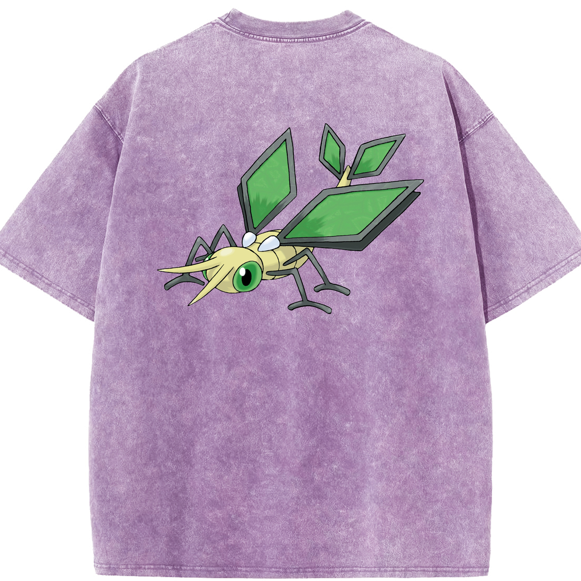 （画像用） ポケットモンスター Pokémon 綿100% ヴィンテージ風 半袖Tシャツ（背面プリント）