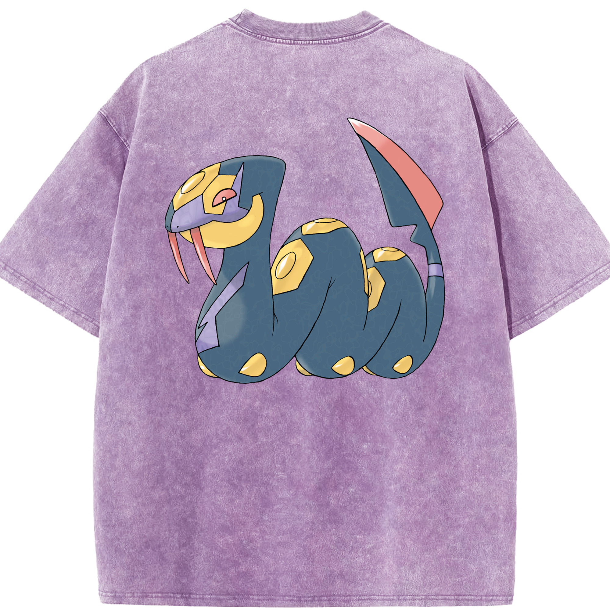 （画像用） ポケットモンスター Pokémon 綿100% ヴィンテージ風 半袖Tシャツ（背面プリント）