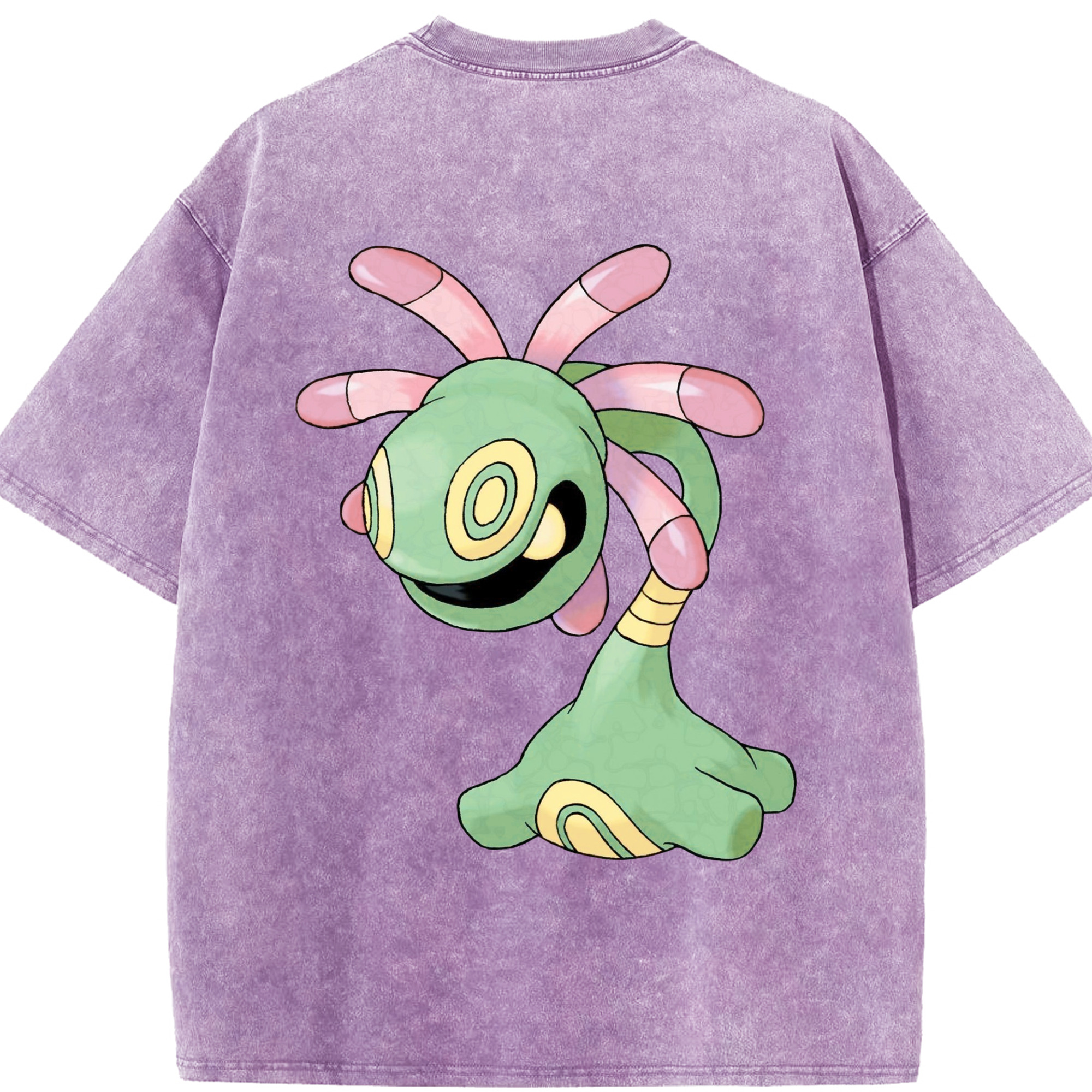 （画像用） ポケットモンスター Pokémon 綿100% ヴィンテージ風 半袖Tシャツ（背面プリント）