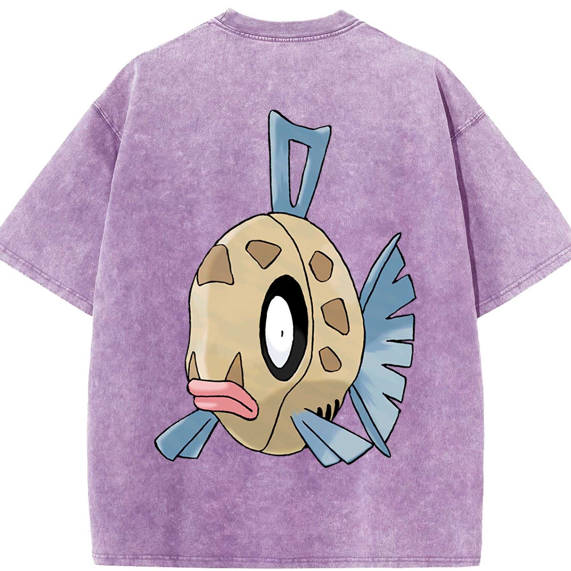 （画像用） ポケットモンスター Pokémon 綿100% ヴィンテージ風 半袖Tシャツ（背面プリント）