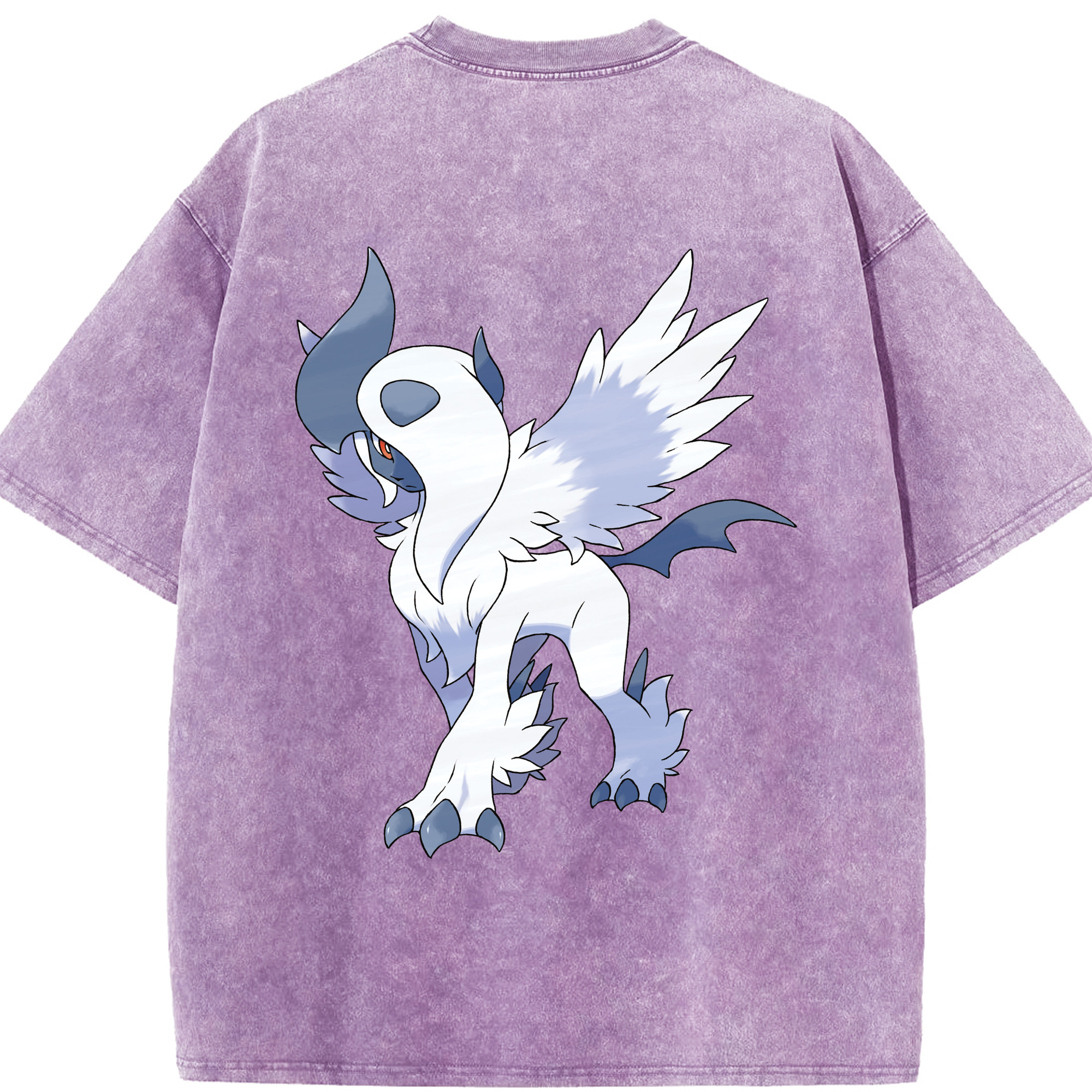 （画像用） ポケットモンスター Pokémon 綿100% ヴィンテージ風 半袖Tシャツ（背面プリント）