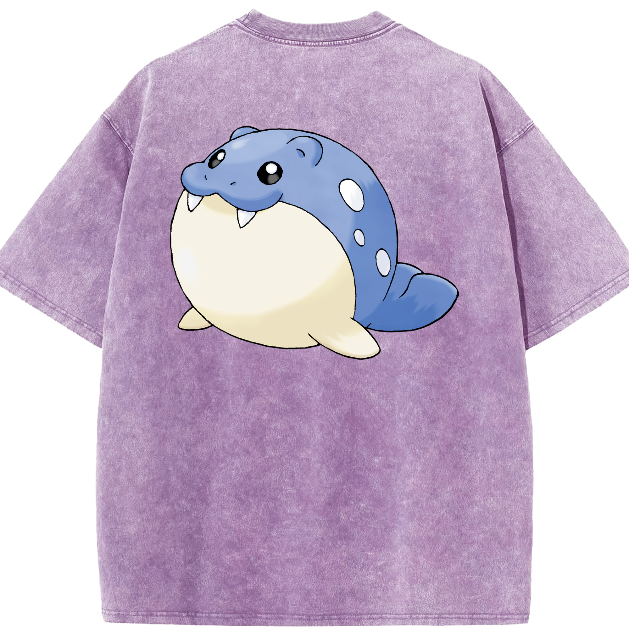 （画像用） ポケットモンスター Pokémon 綿100% ヴィンテージ風 半袖Tシャツ（背面プリント）