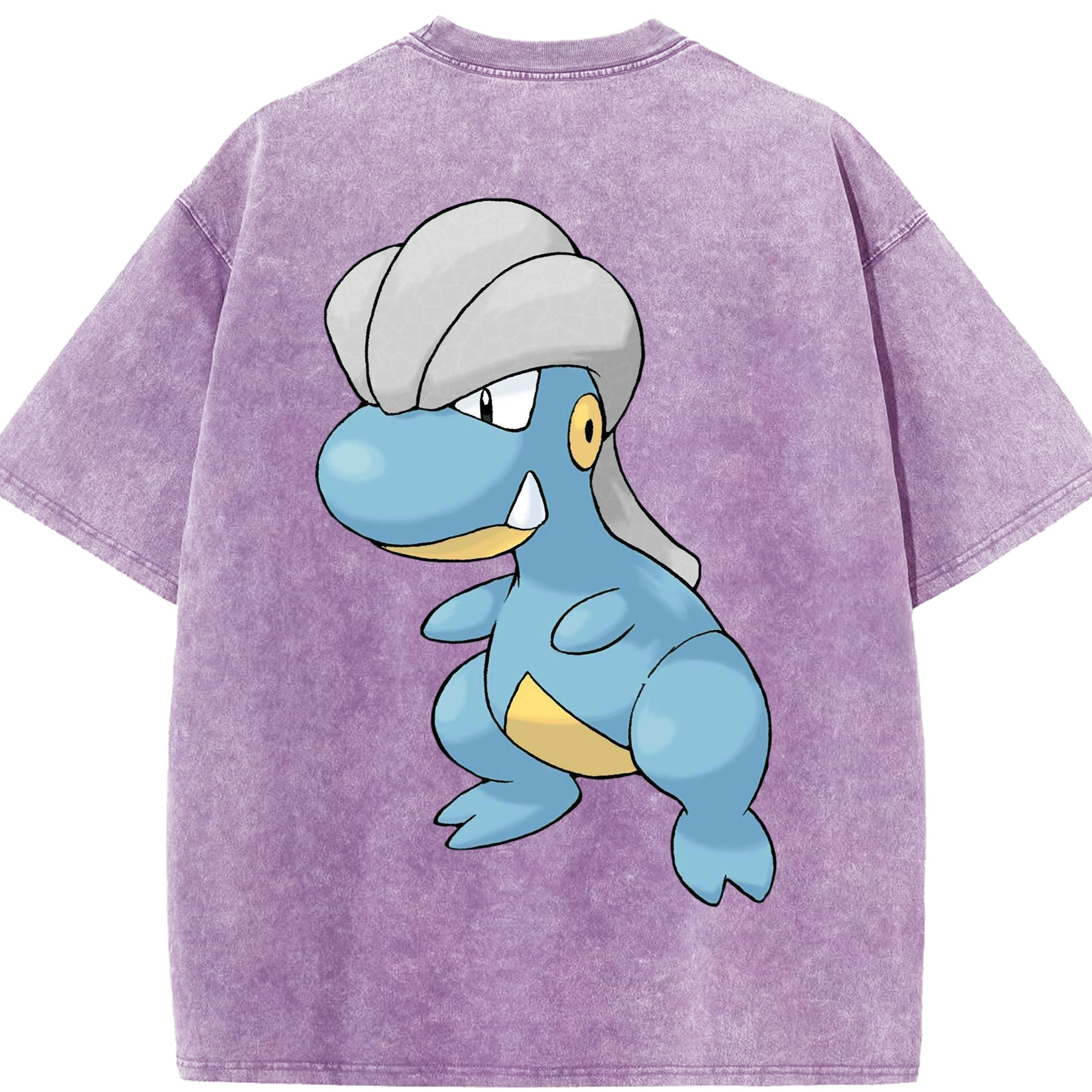 （画像用） ポケットモンスター Pokémon 綿100% ヴィンテージ風 半袖Tシャツ（背面プリント）