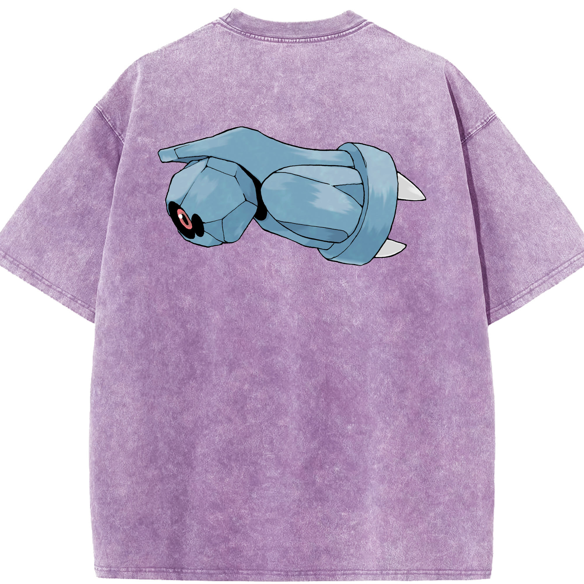 （画像用） ポケットモンスター Pokémon 綿100% ヴィンテージ風 半袖Tシャツ（背面プリント）