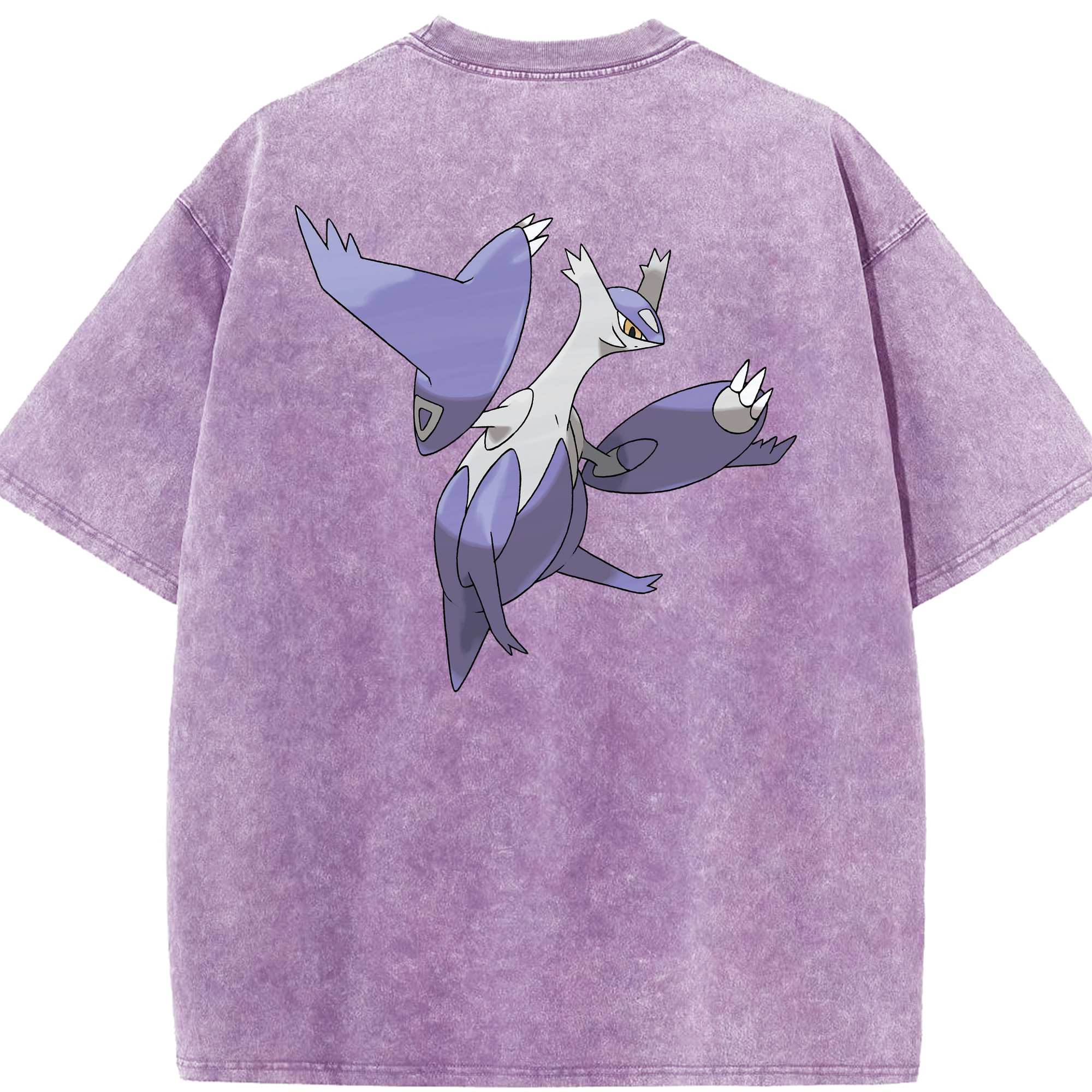 （画像用） ポケットモンスター Pokémon 綿100% ヴィンテージ風 半袖Tシャツ（背面プリント）